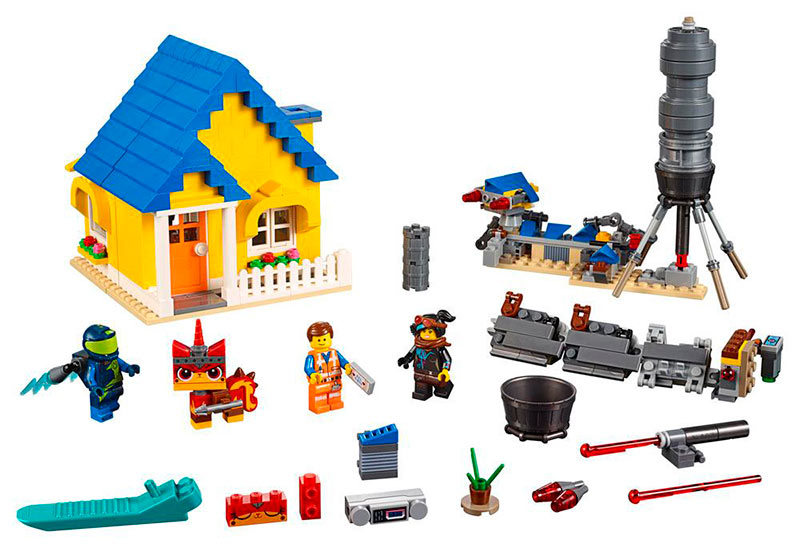 LEGO Casa de los Sueños/Cohete de Rescate de Emmet. La LEGO película 2. 70831