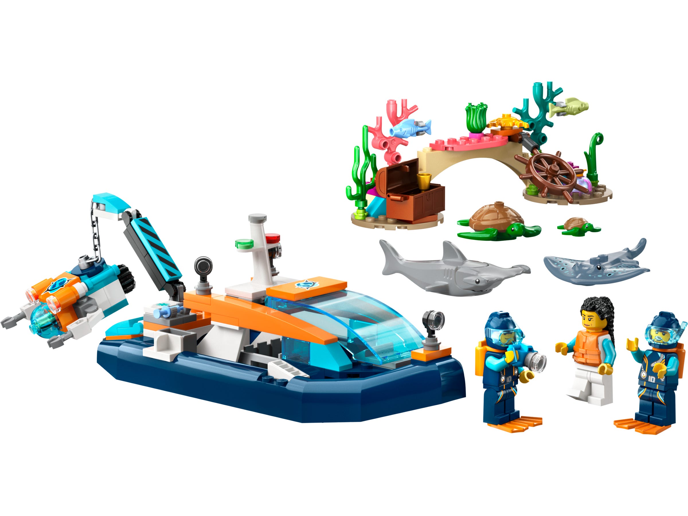 LEGO City - Barco de Exploración Submarina