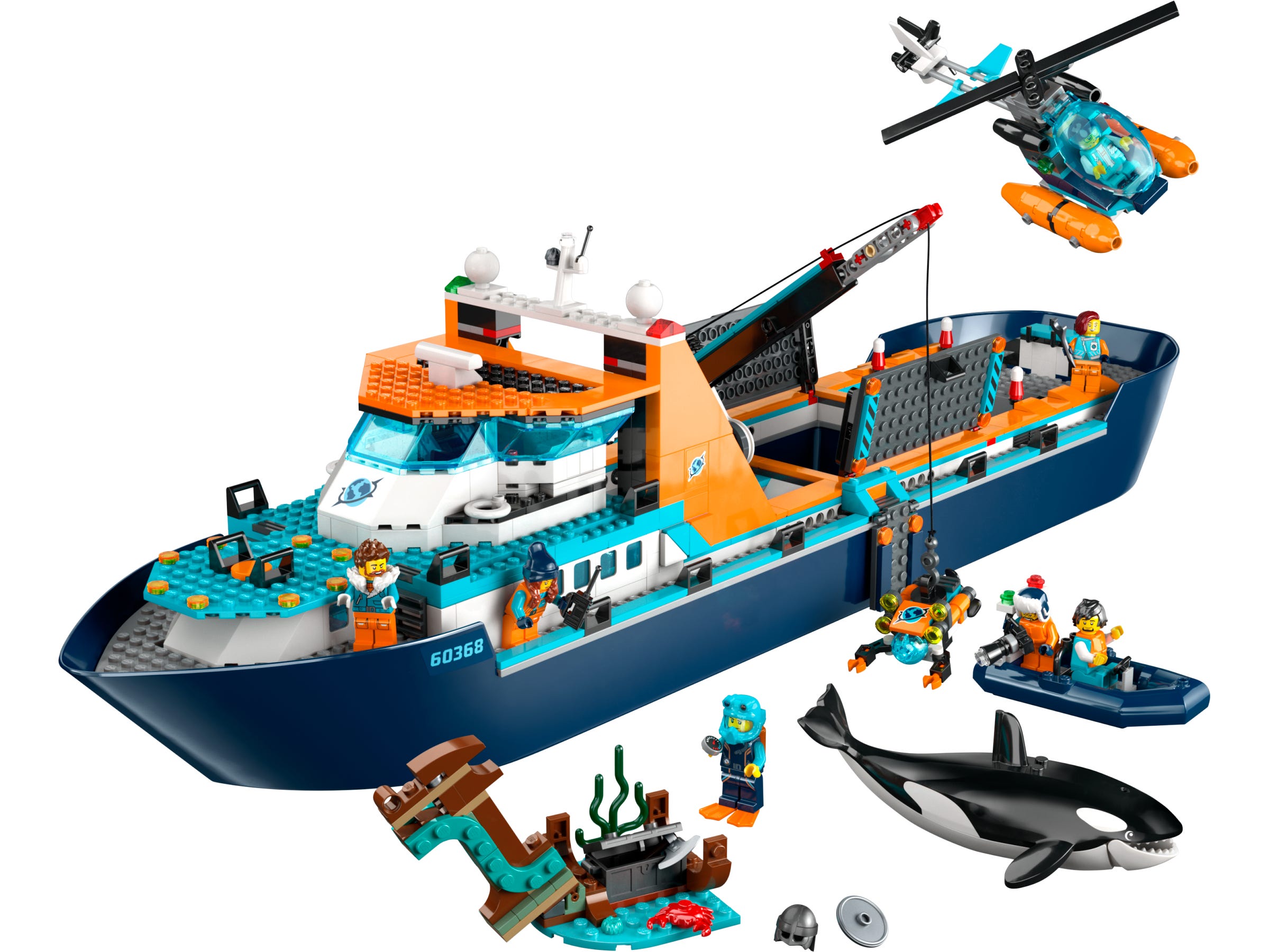 LEGO City - Exploradores del Ártico: Barco