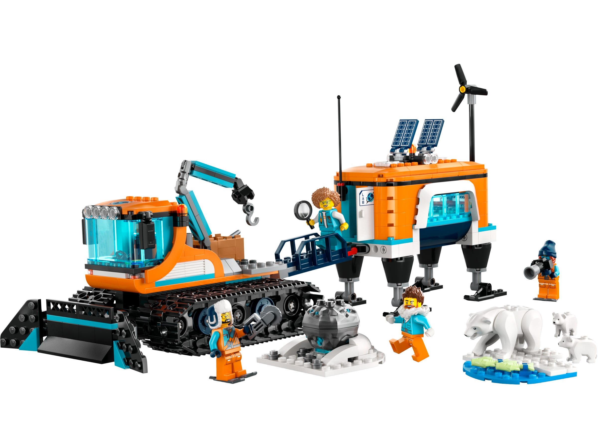 LEGO City - Exploradores del Ártico: Camión y Laboratorio Móvil