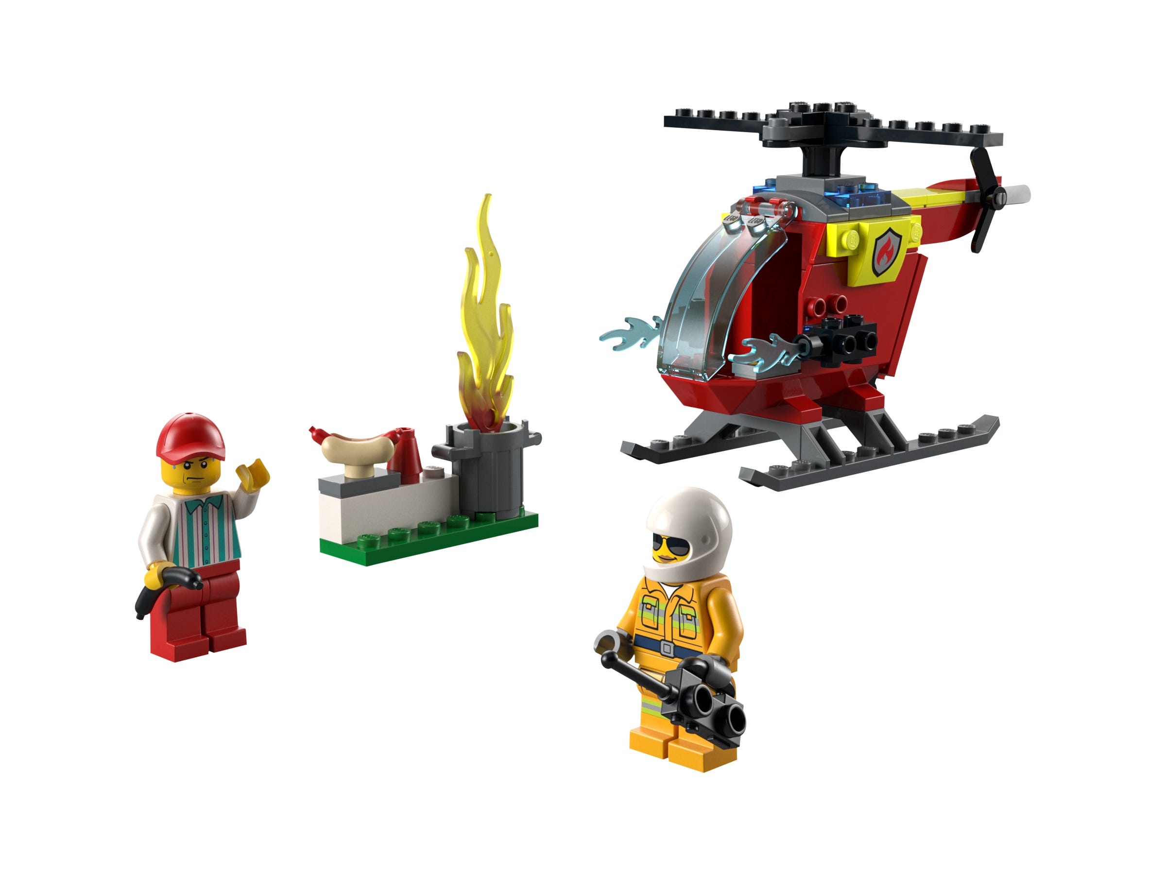 LEGO City - Helicóptero de Bomberos