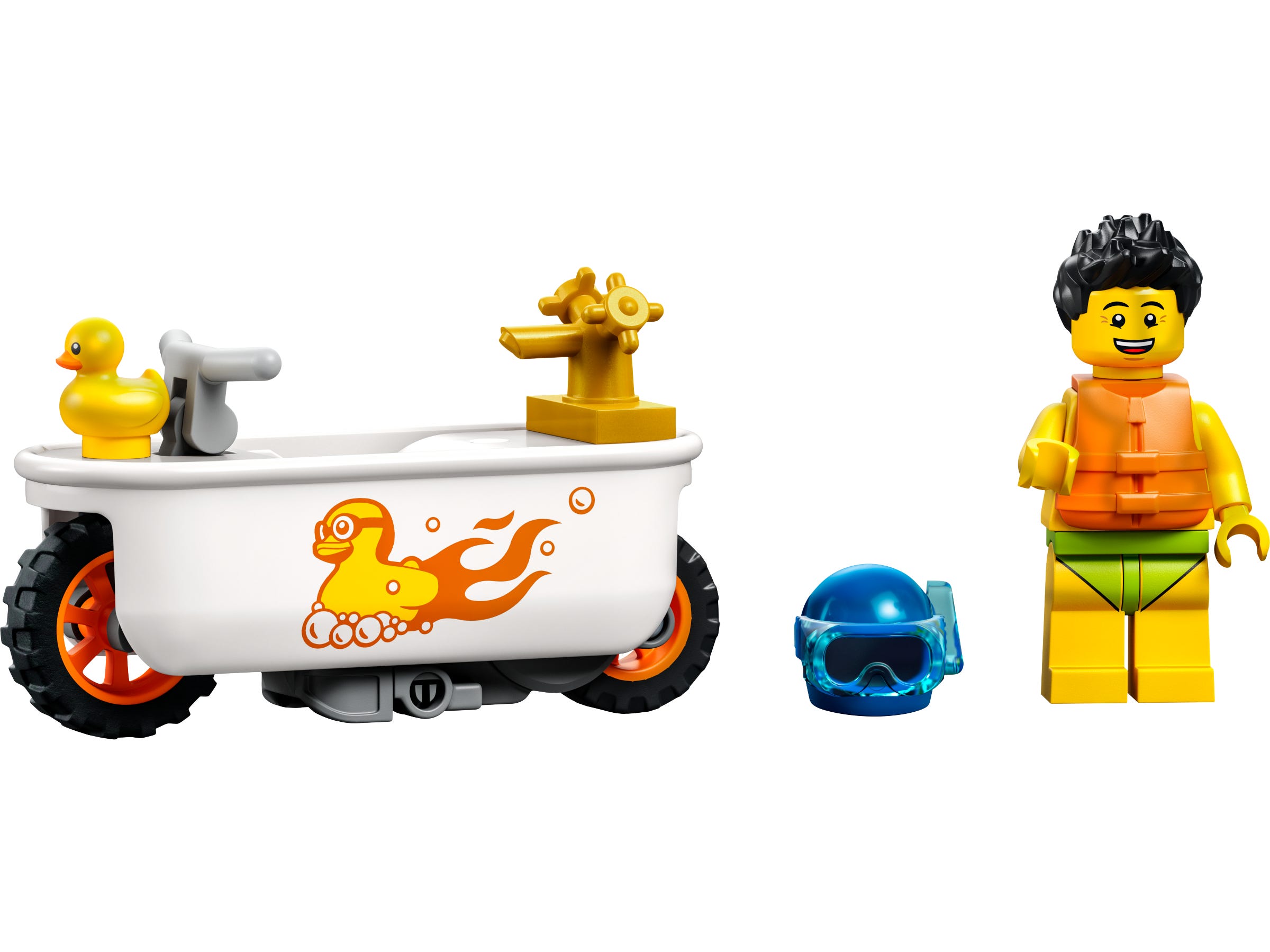 LEGO City - Moto Acrobática: Bañera