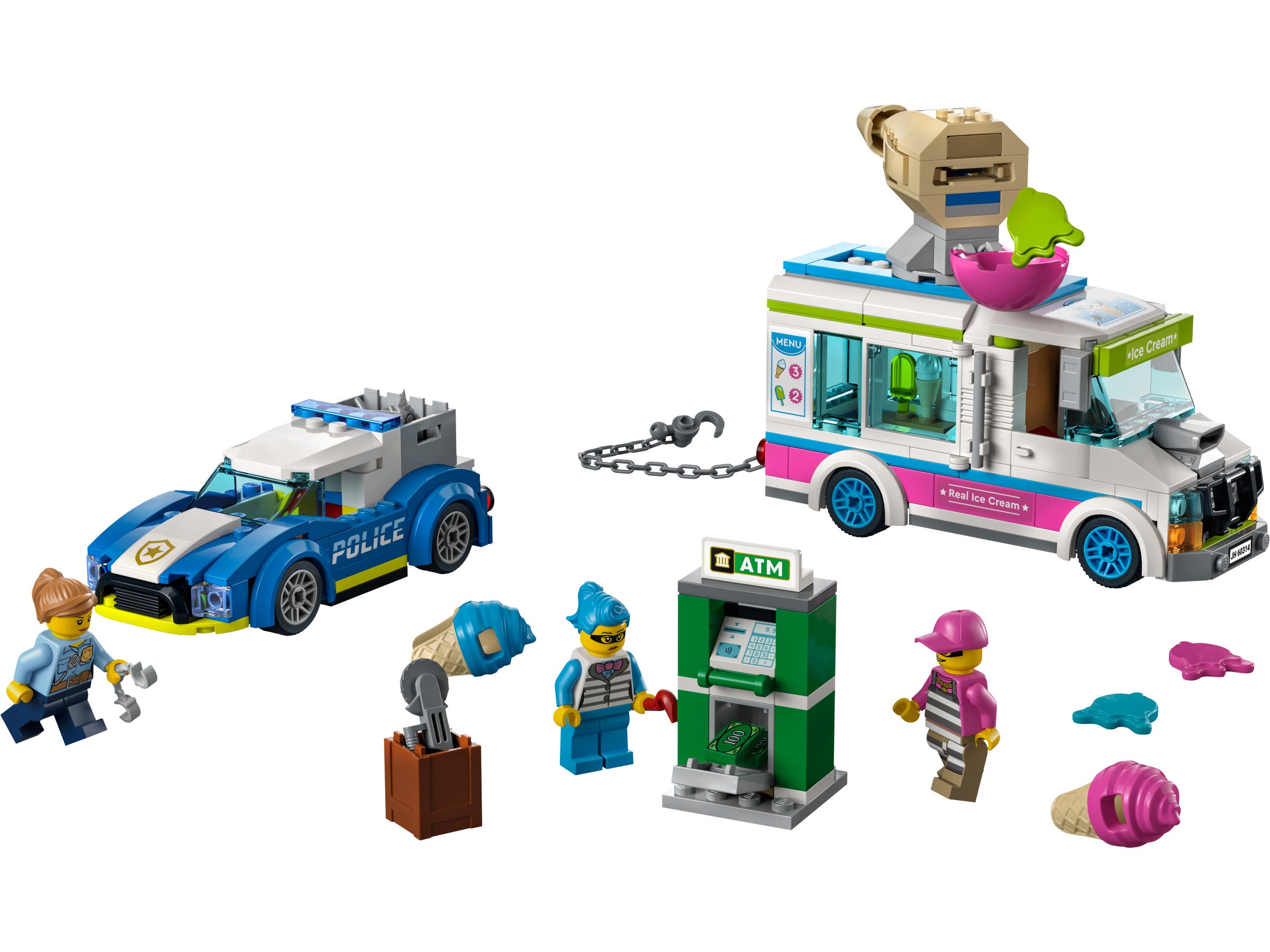 LEGO City - Persecución Policial del Camión de los Helados