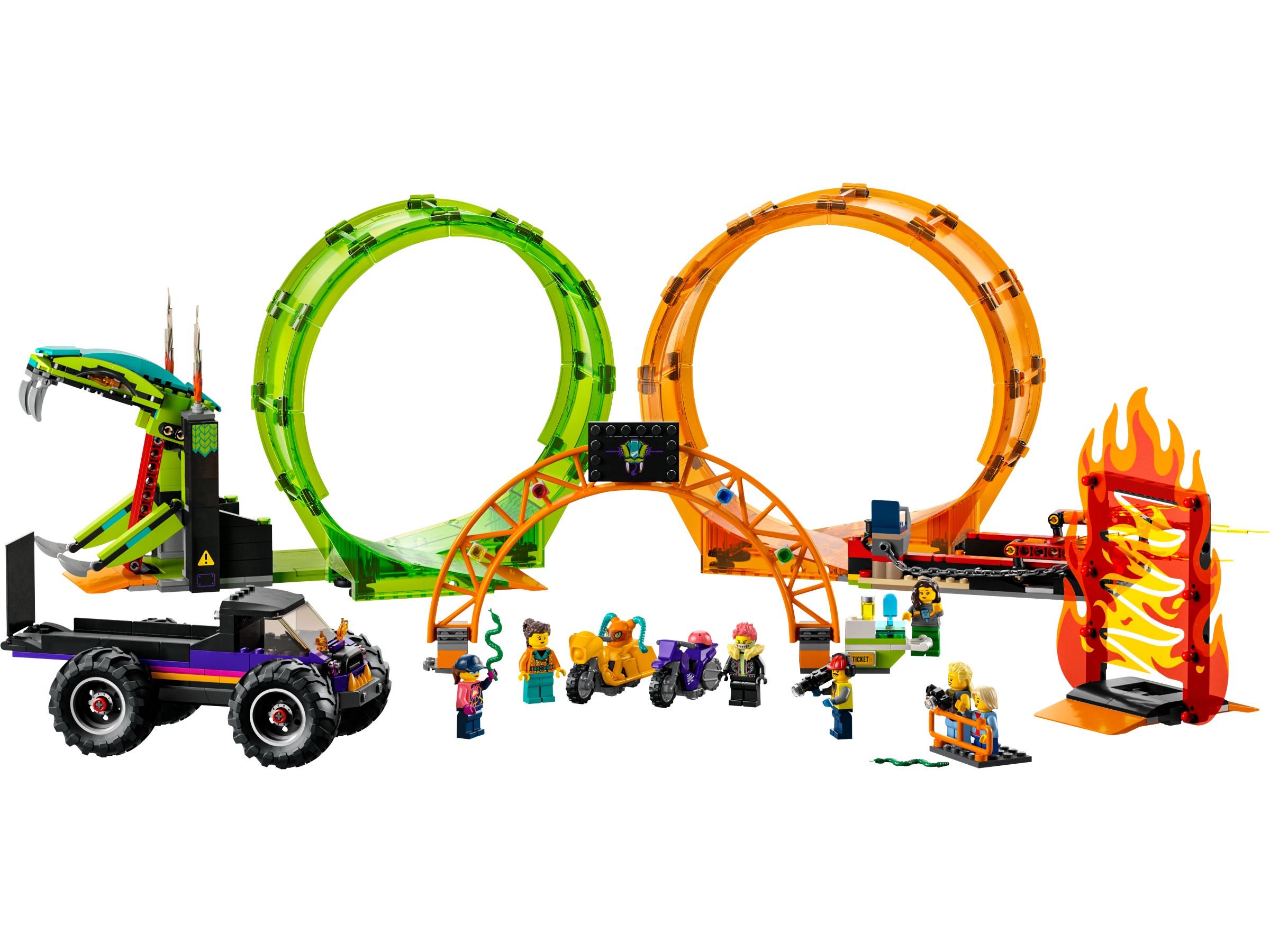 LEGO City - Pista Acrobática con Doble Rizo