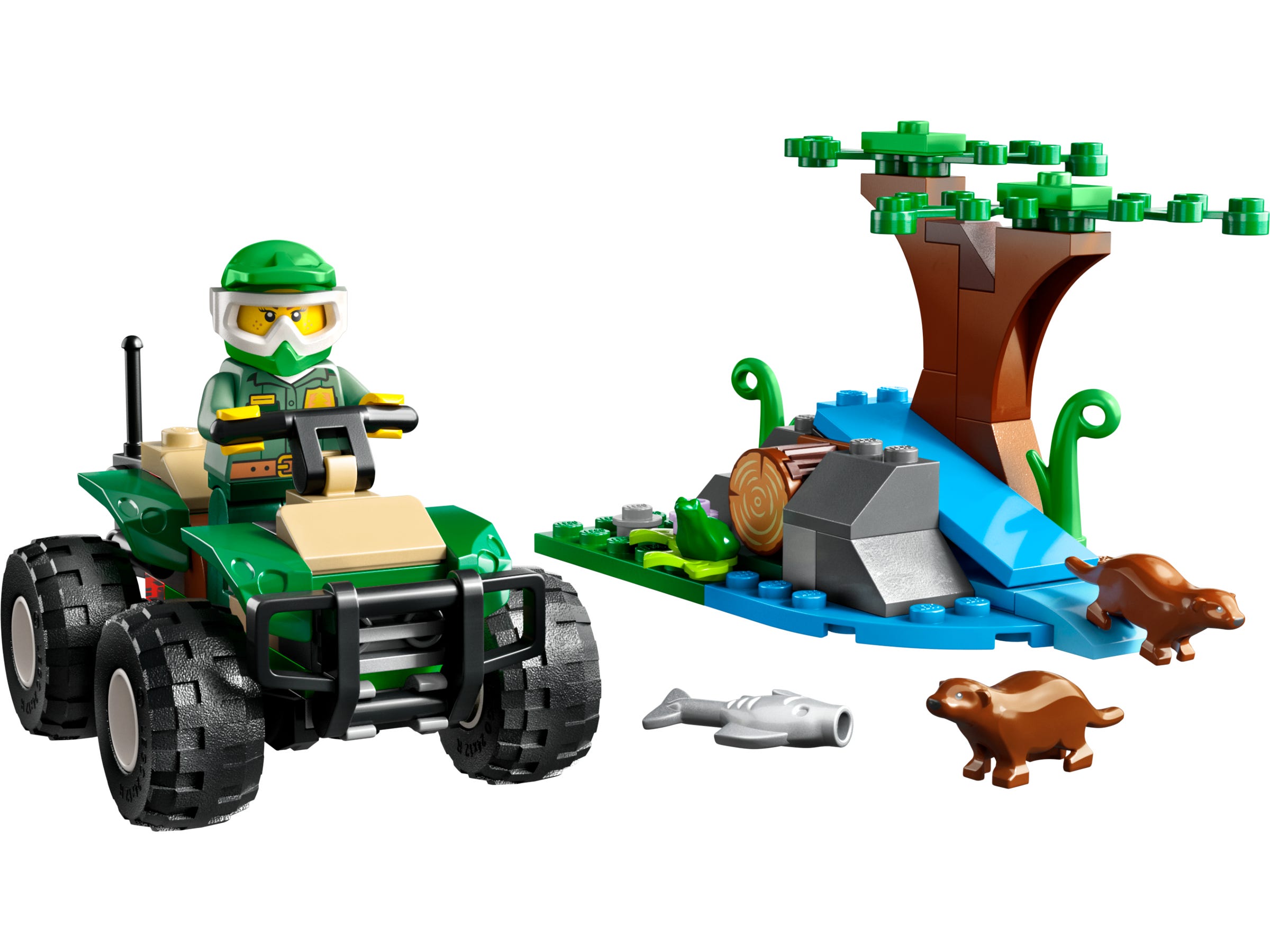 LEGO City - Quad y Hábitat de la Nutria