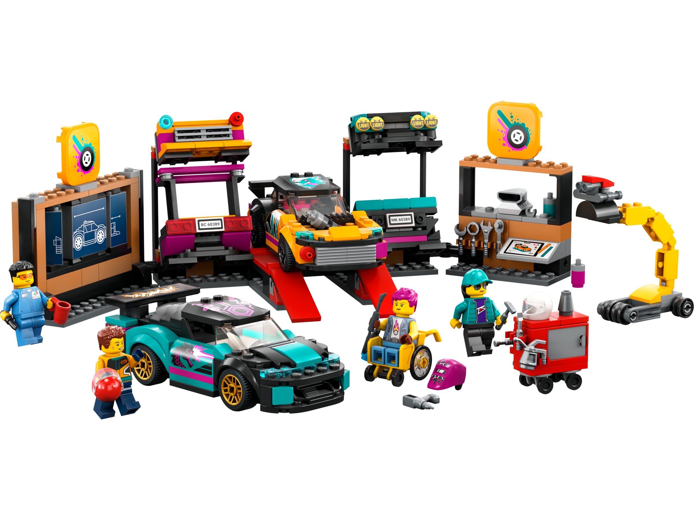 LEGO City - Taller Mecánico de Tuning