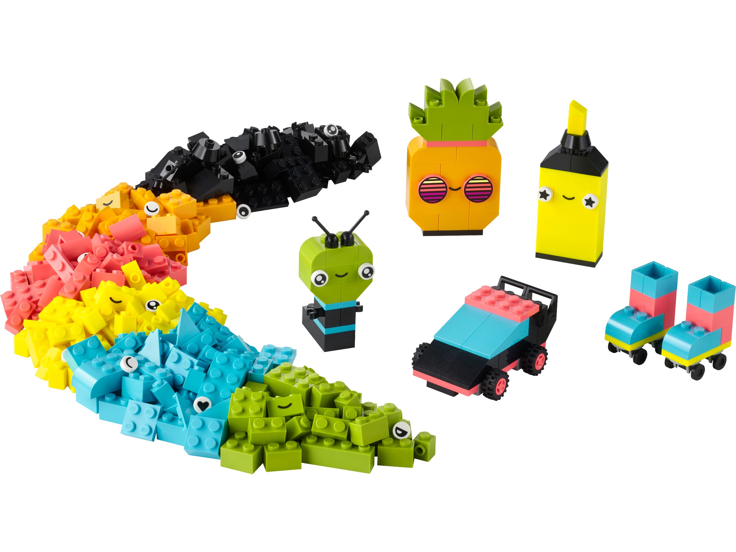 LEGO Classic - Diversión Creativa: Neón