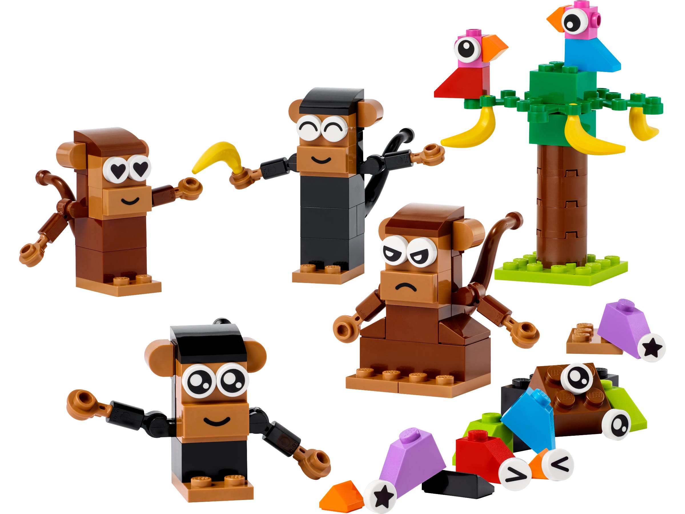 LEGO Classic - Diversión Creativa: Simios