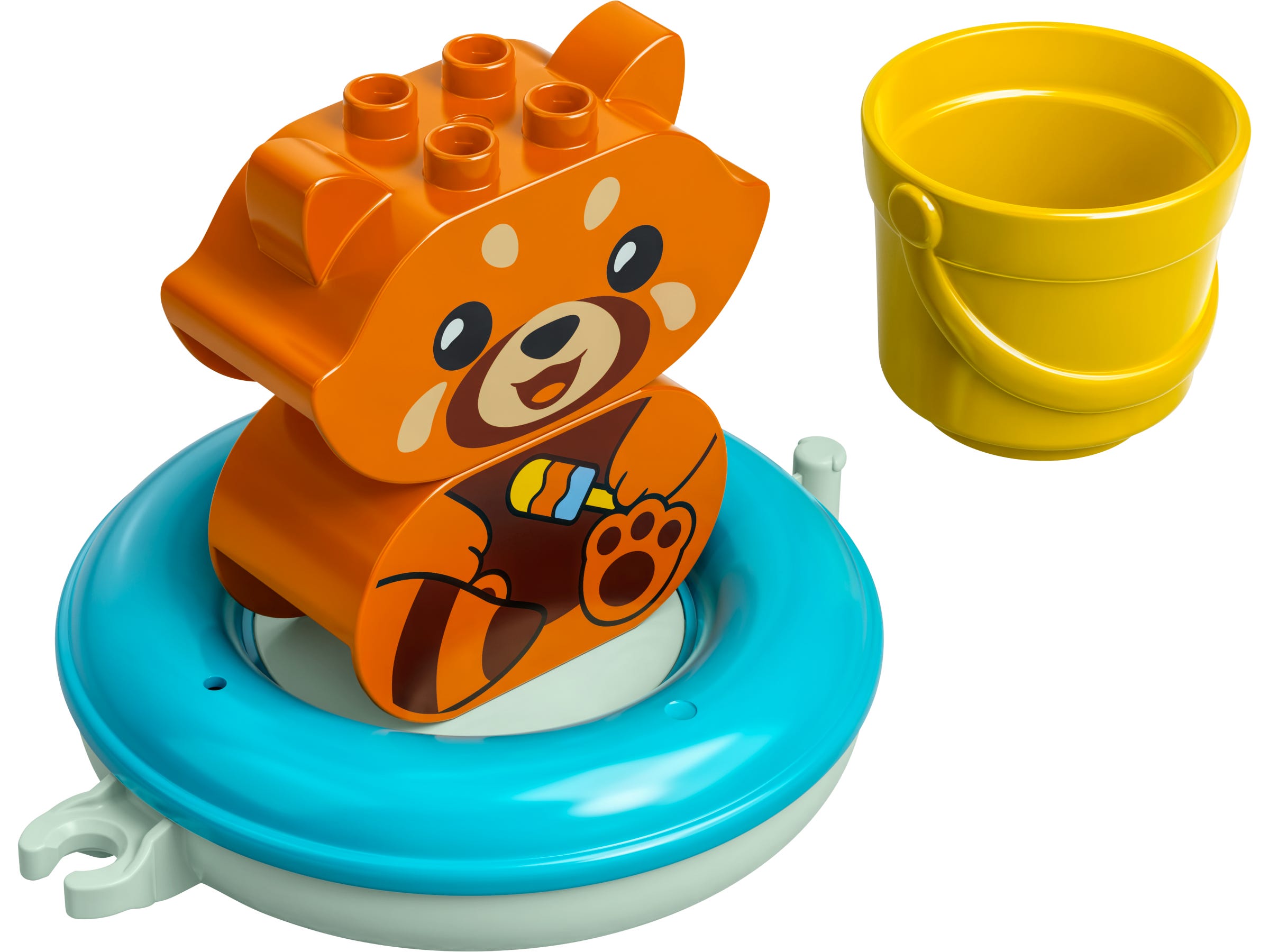 LEGO DUPLO® - Diversión en el Baño: Panda Rojo Flotante