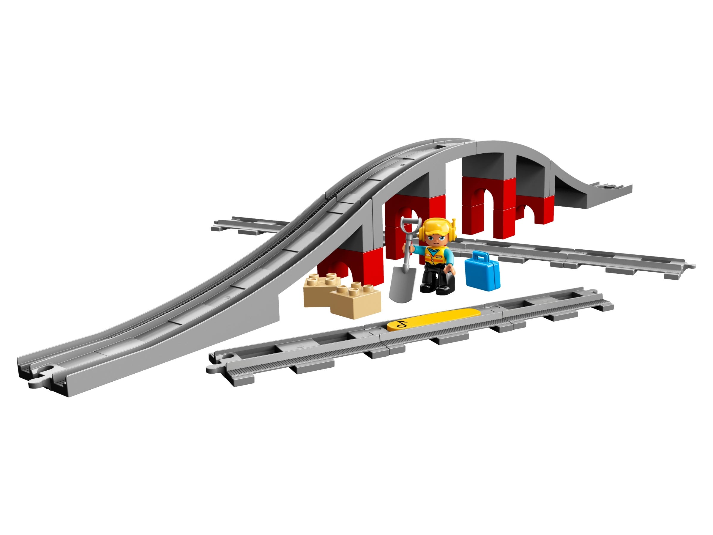 LEGO DUPLO® - Puente y vías ferroviarias