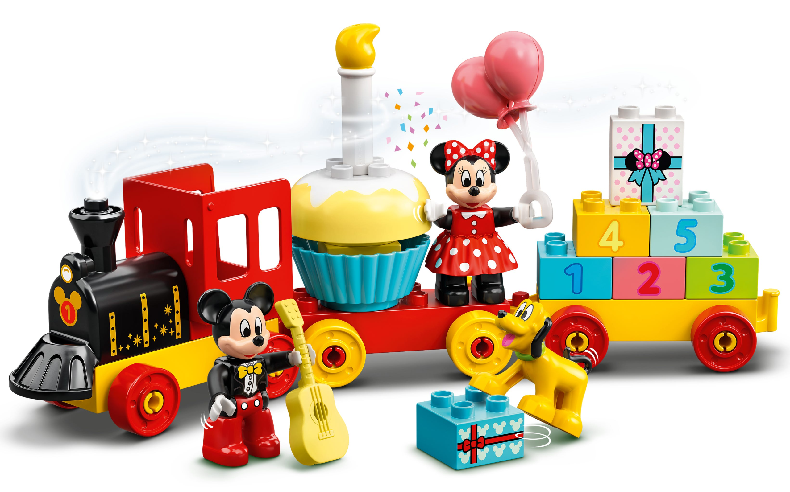 LEGO DUPLO® - Tren de Cumpleaños de Mickey y Minnie