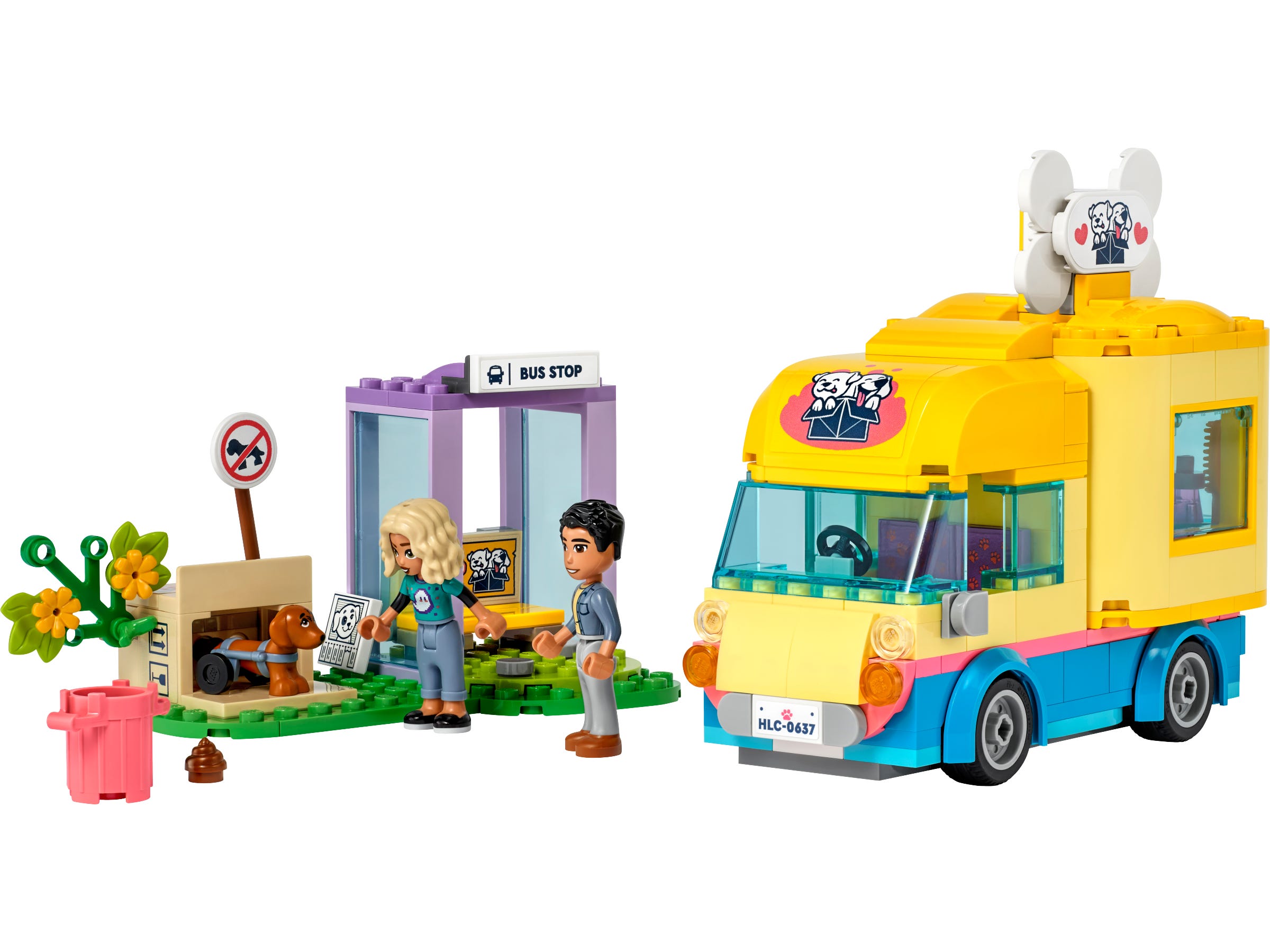 LEGO Friends - Furgoneta de Rescate Canino