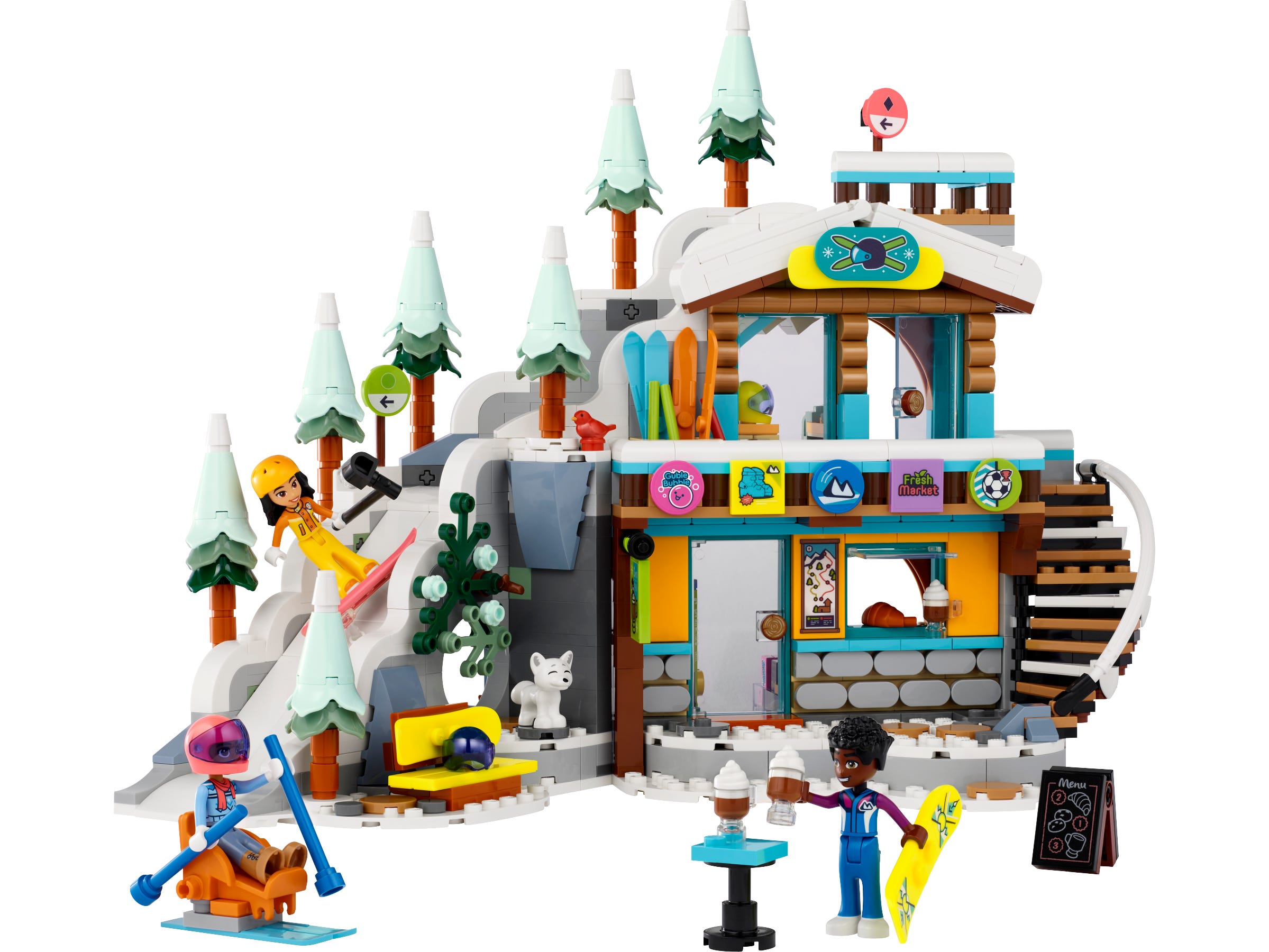 LEGO Friends - Pista de Esquí y Cafetería