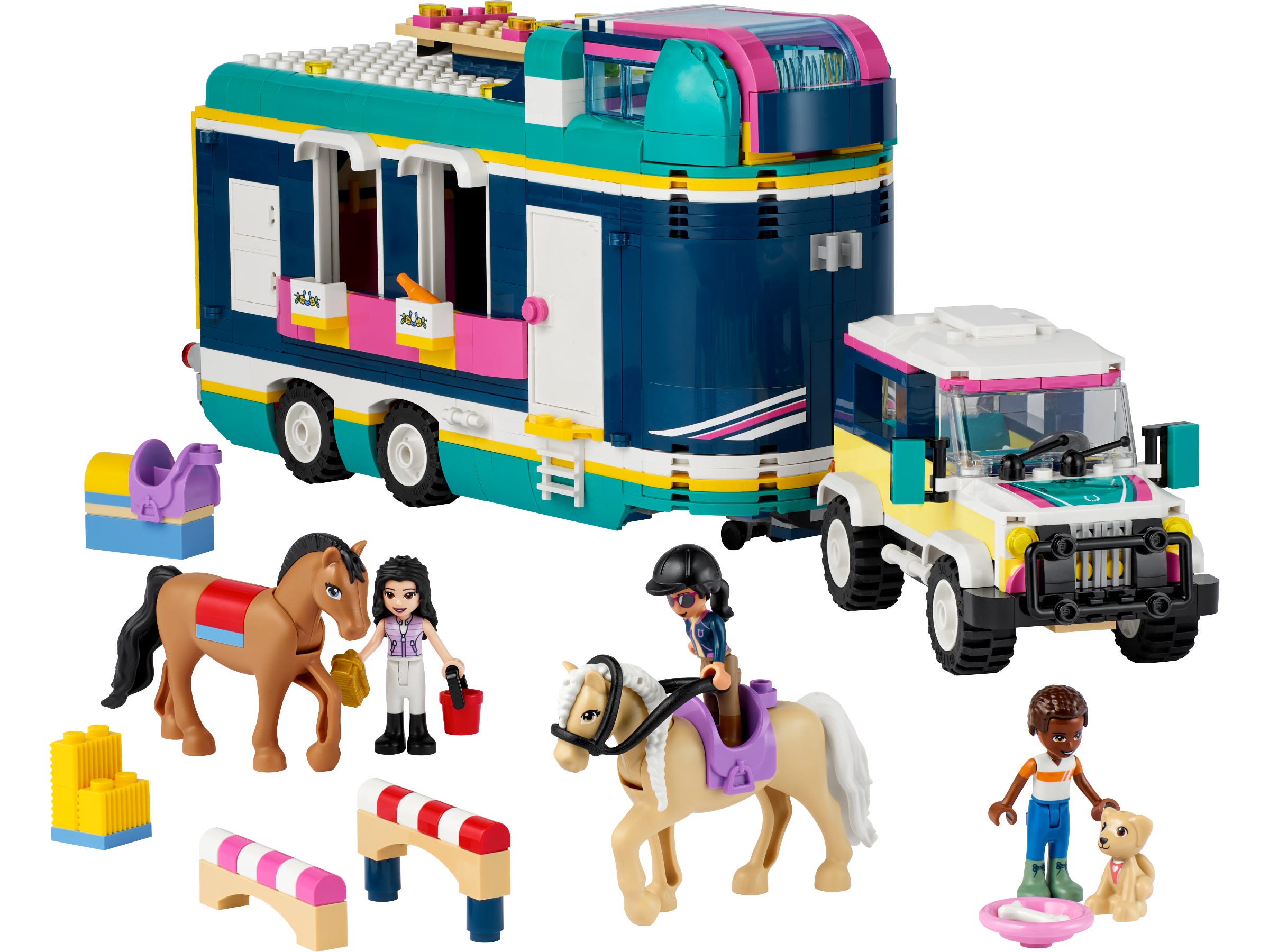 LEGO Friends - Remolque de Exhibición Equina