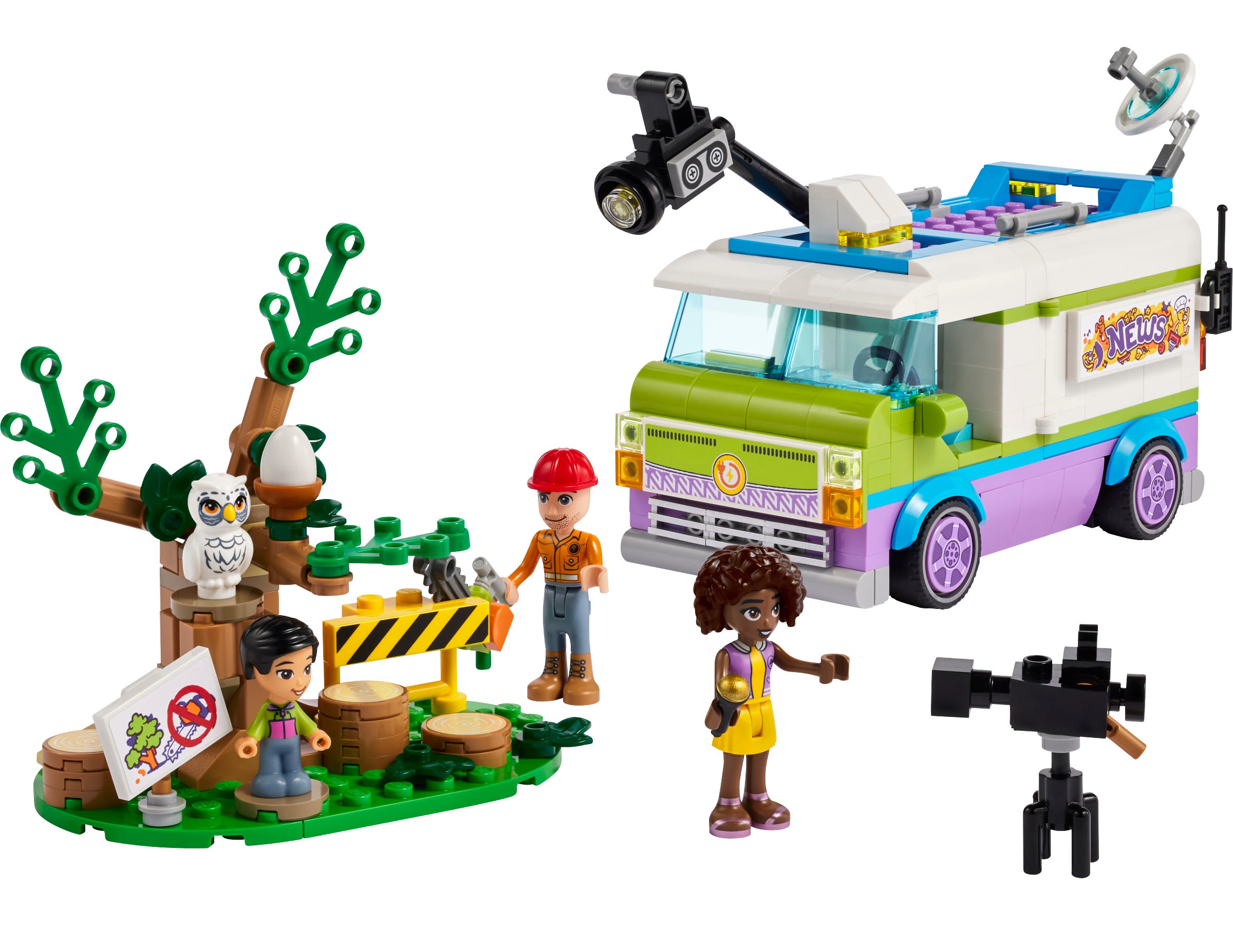 LEGO Friends - Unidad Móvil de Noticias