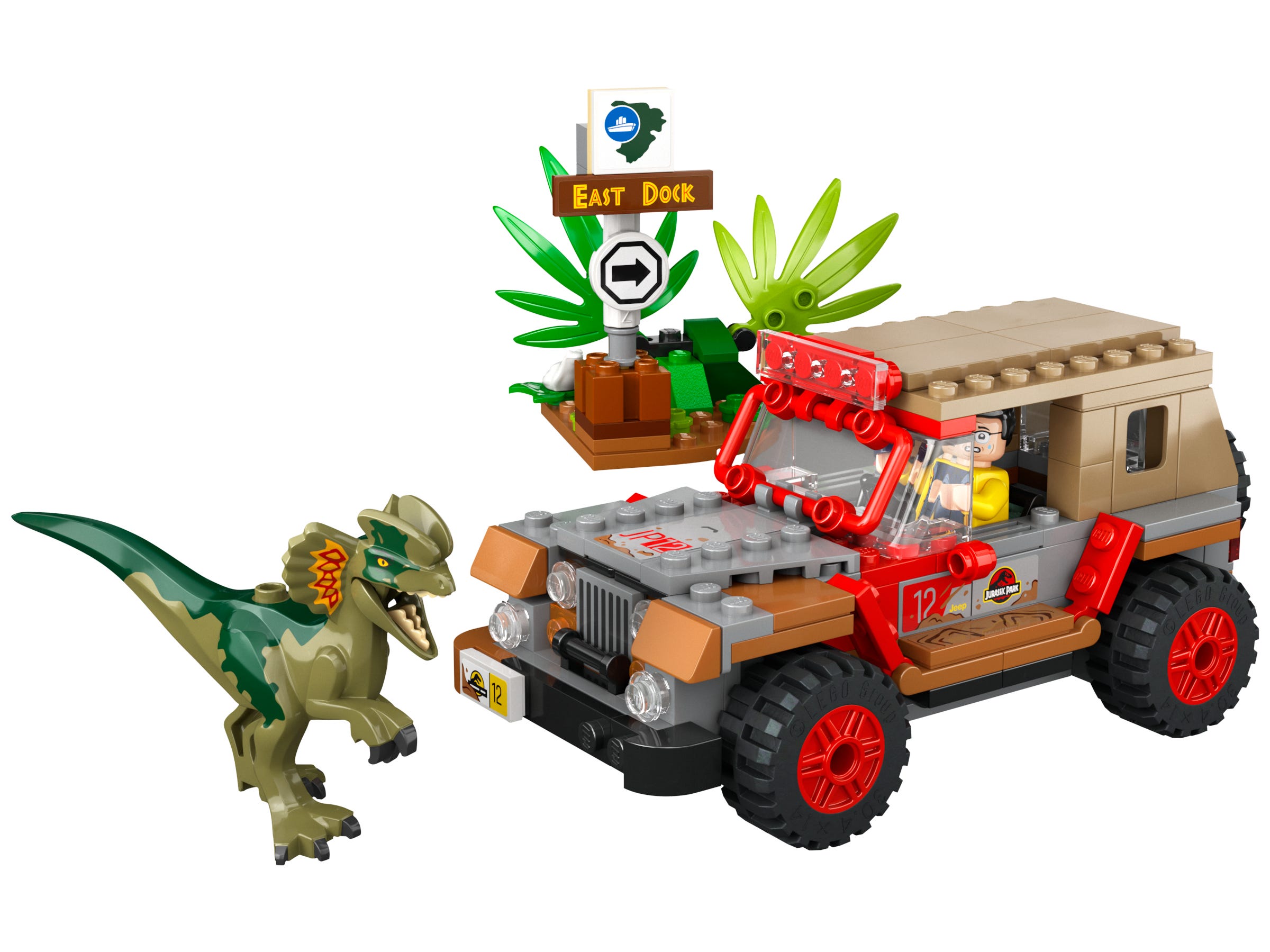 LEGO Jurassic World™ - Emboscada al Dilofosaurio