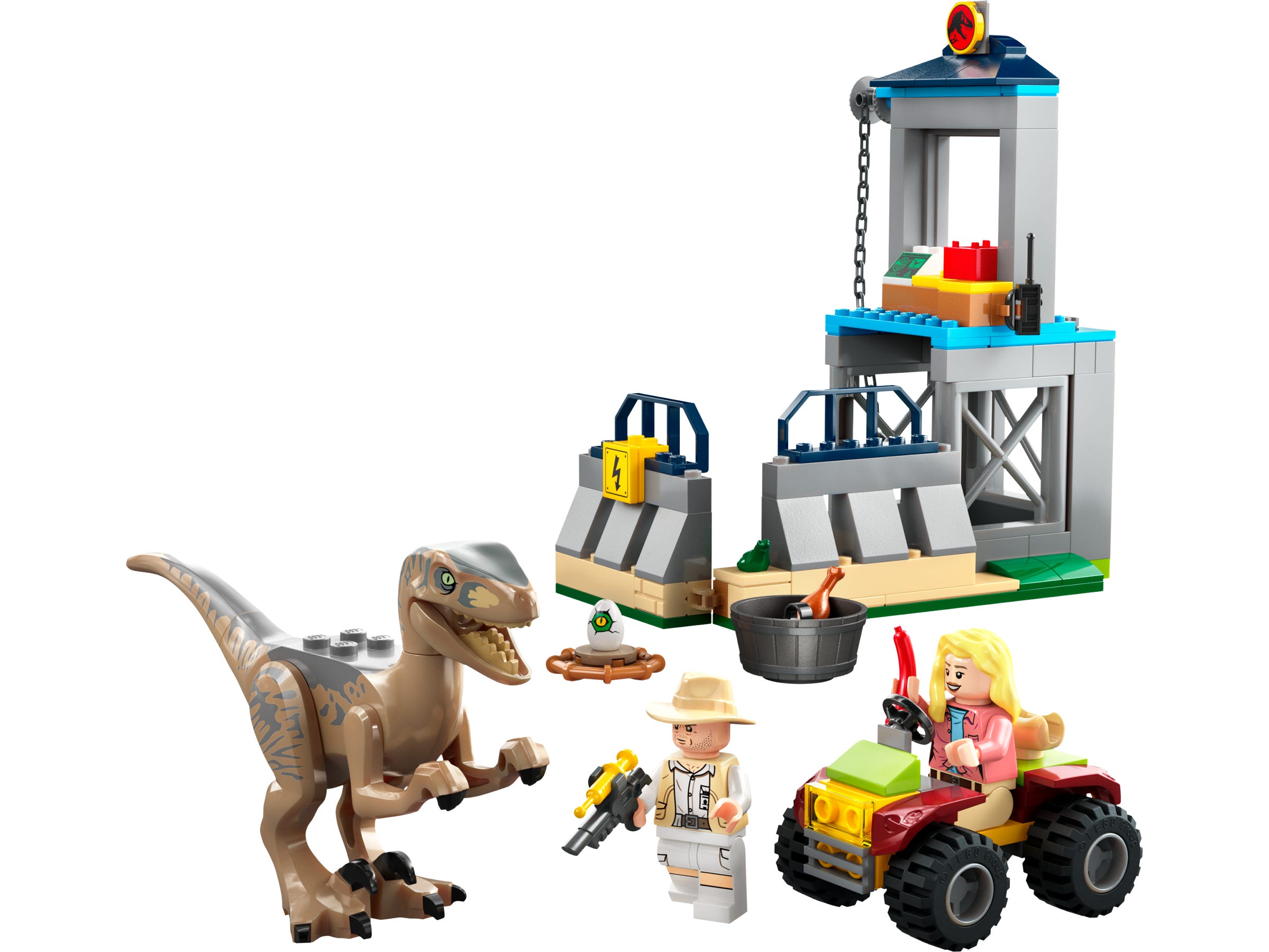 LEGO Jurassic World™ - Huida del Velocirraptor