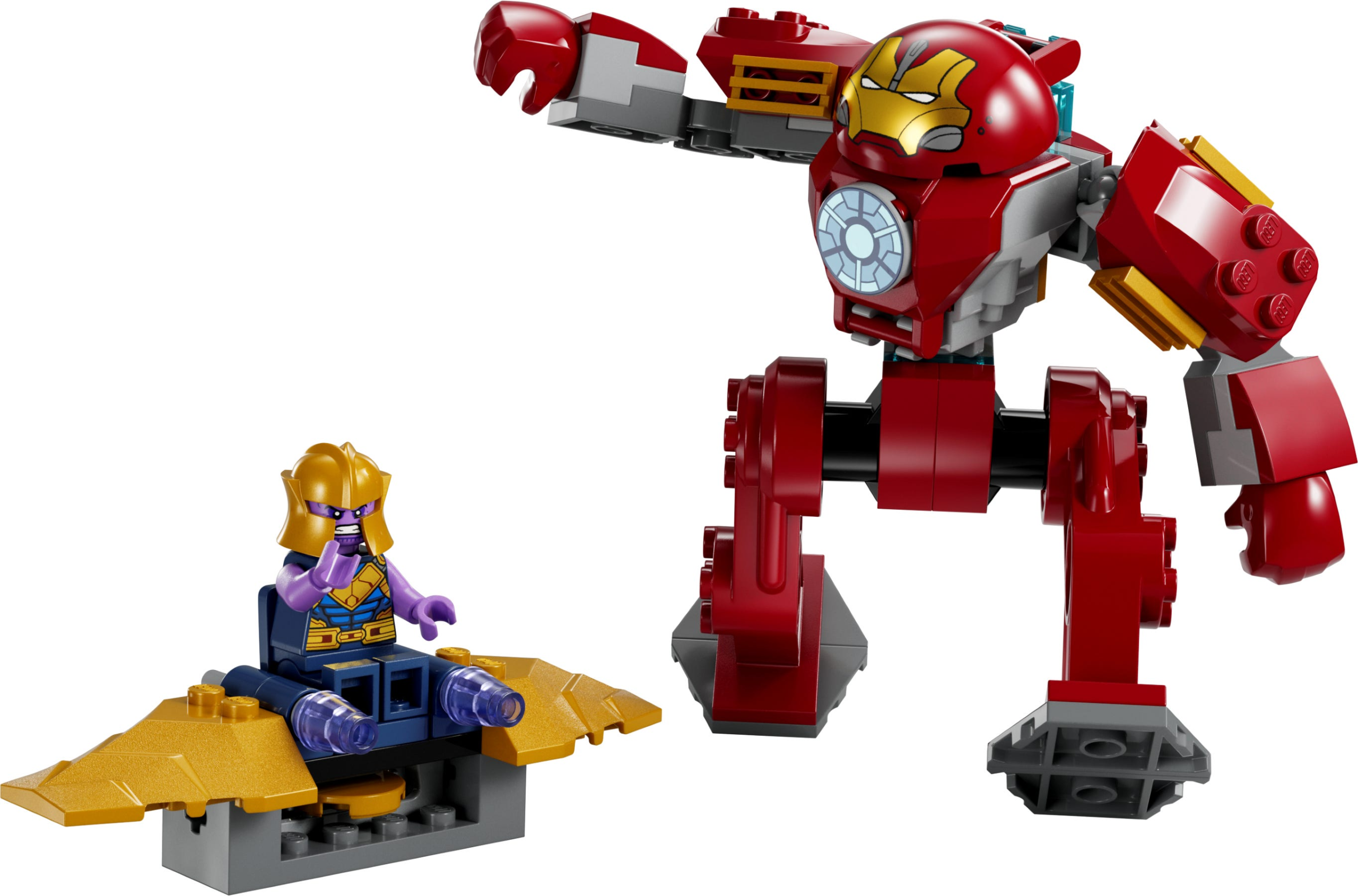 LEGO Marvel - Hulkbuster de Iron Man vs. Thanos