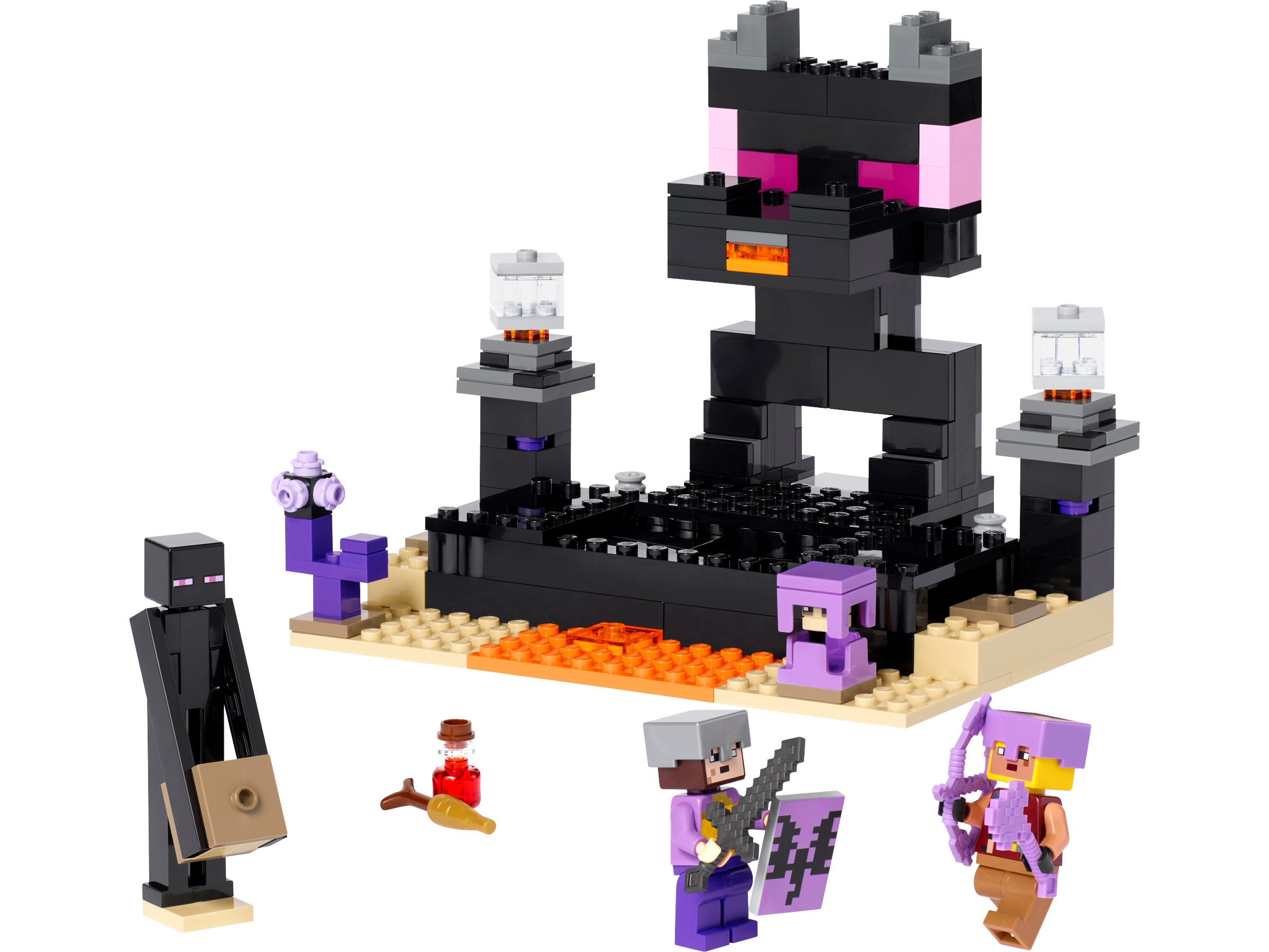 LEGO Minecraft® - El Combate en el End
