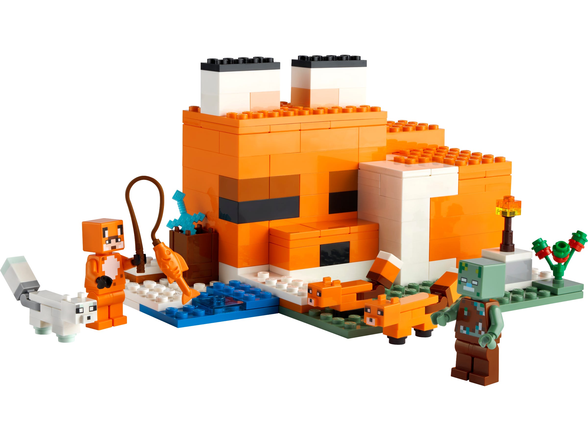 LEGO Minecraft® - El Refugio-Zorro