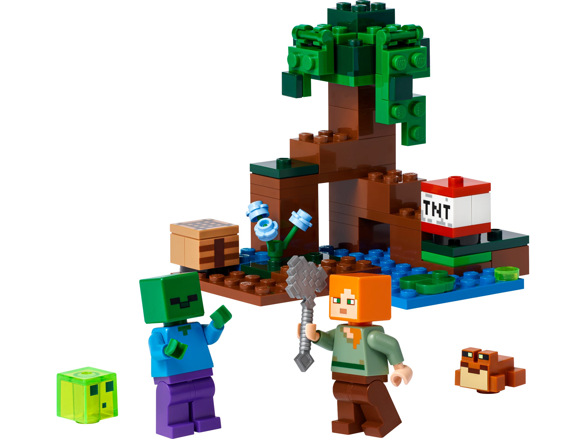 LEGO Minecraft® - La Aventura en el Pantano