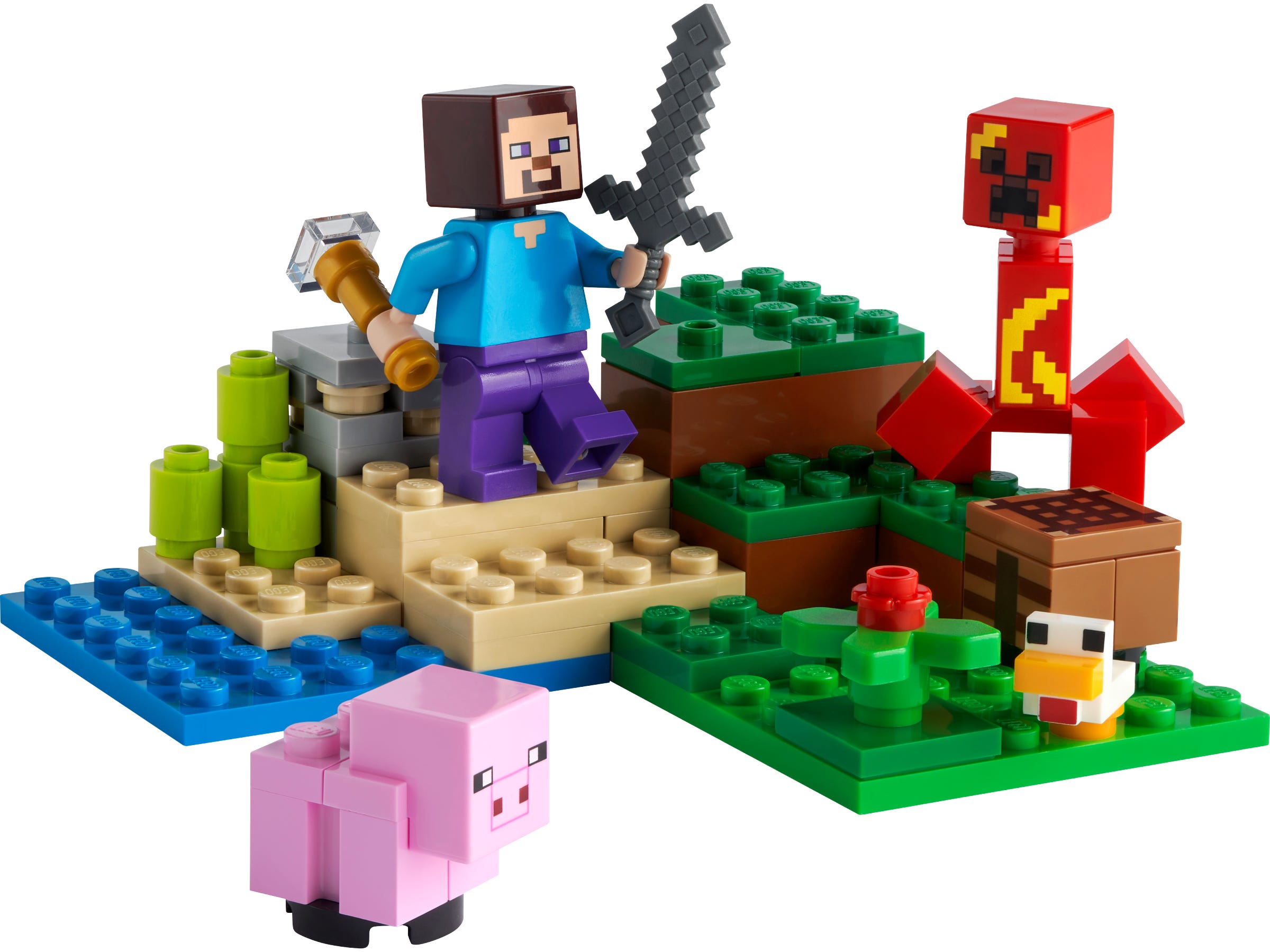 LEGO Minecraft® - La Emboscada del Creeper™