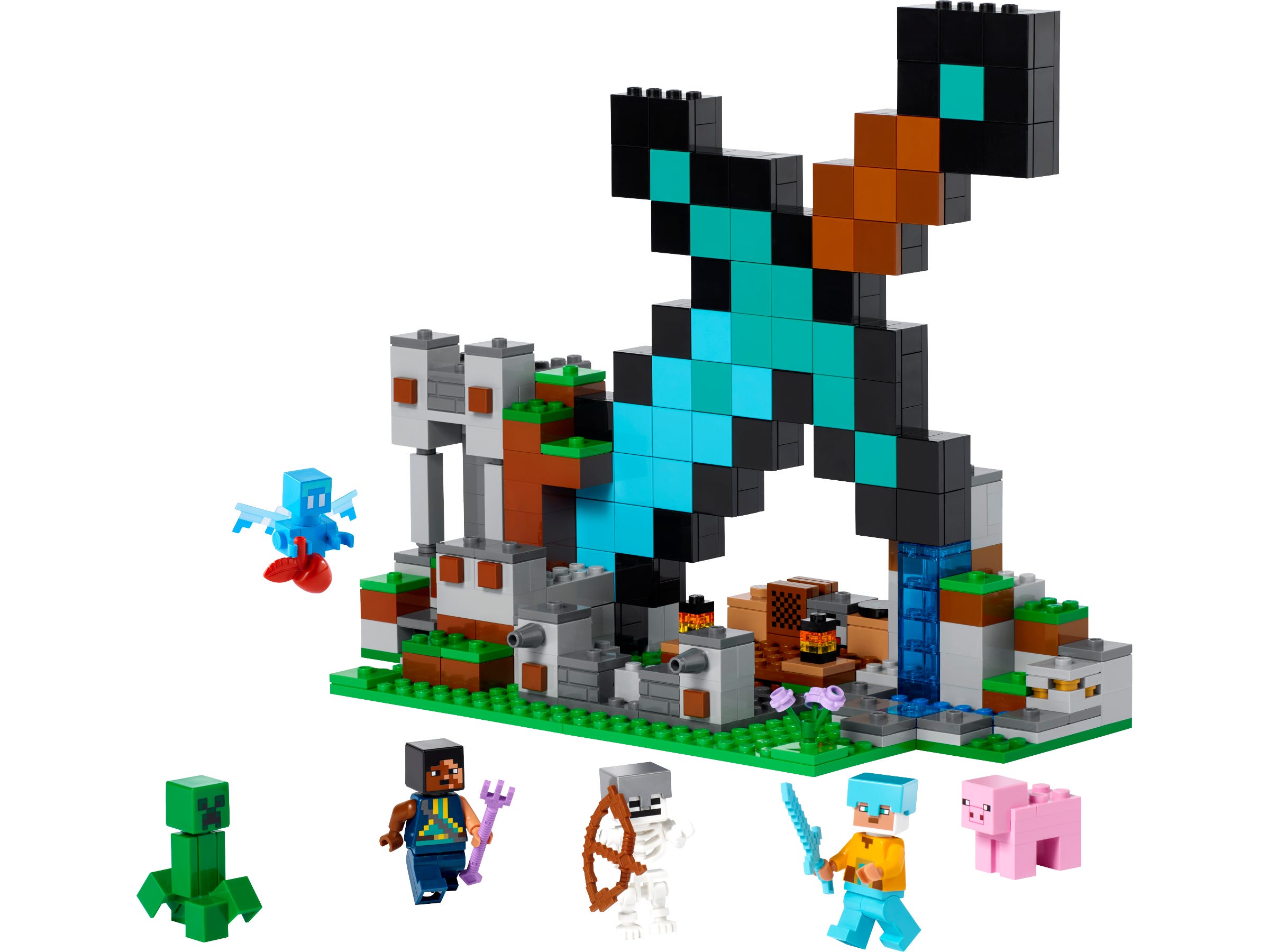 LEGO Minecraft® - La Fortificación-Espada
