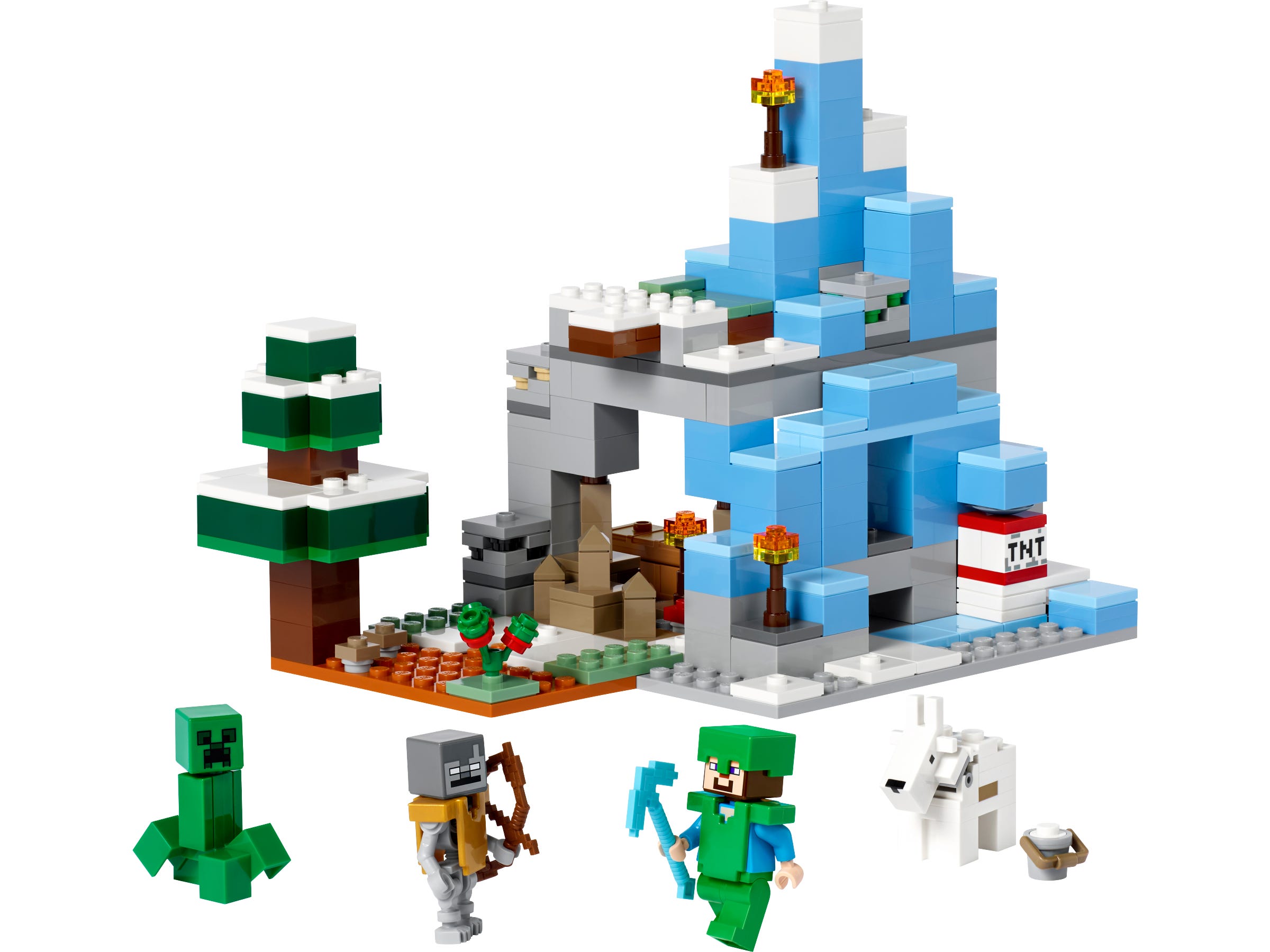 LEGO Minecraft® - Los Picos de Hielo