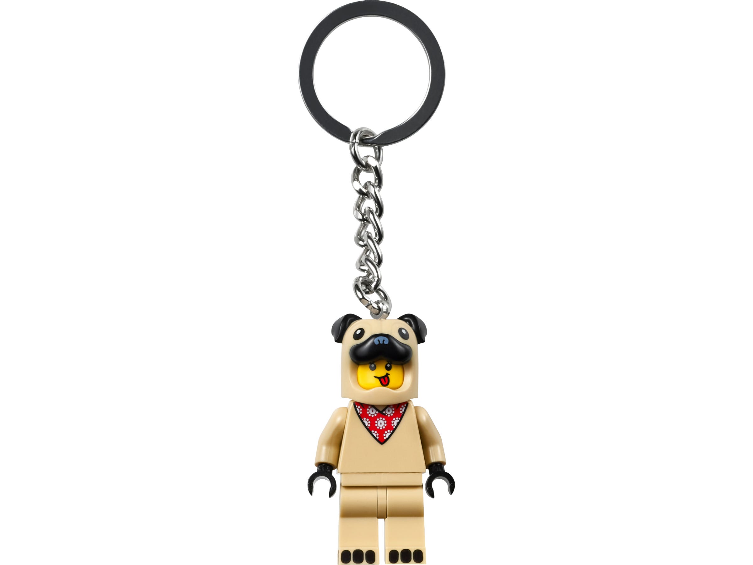 LEGO Minifiguras - Llavero del Chico Bulldog Francés