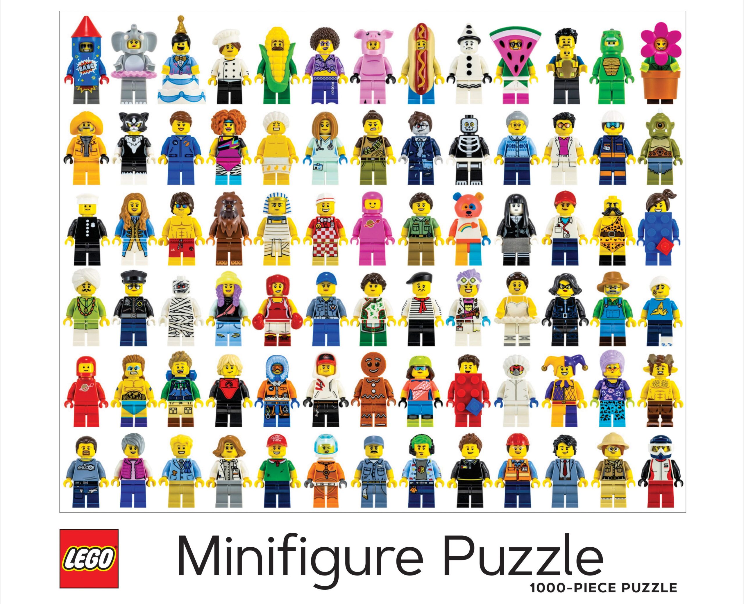 LEGO Minifiguras - Puzle “Minifigures” (1000 piezas)