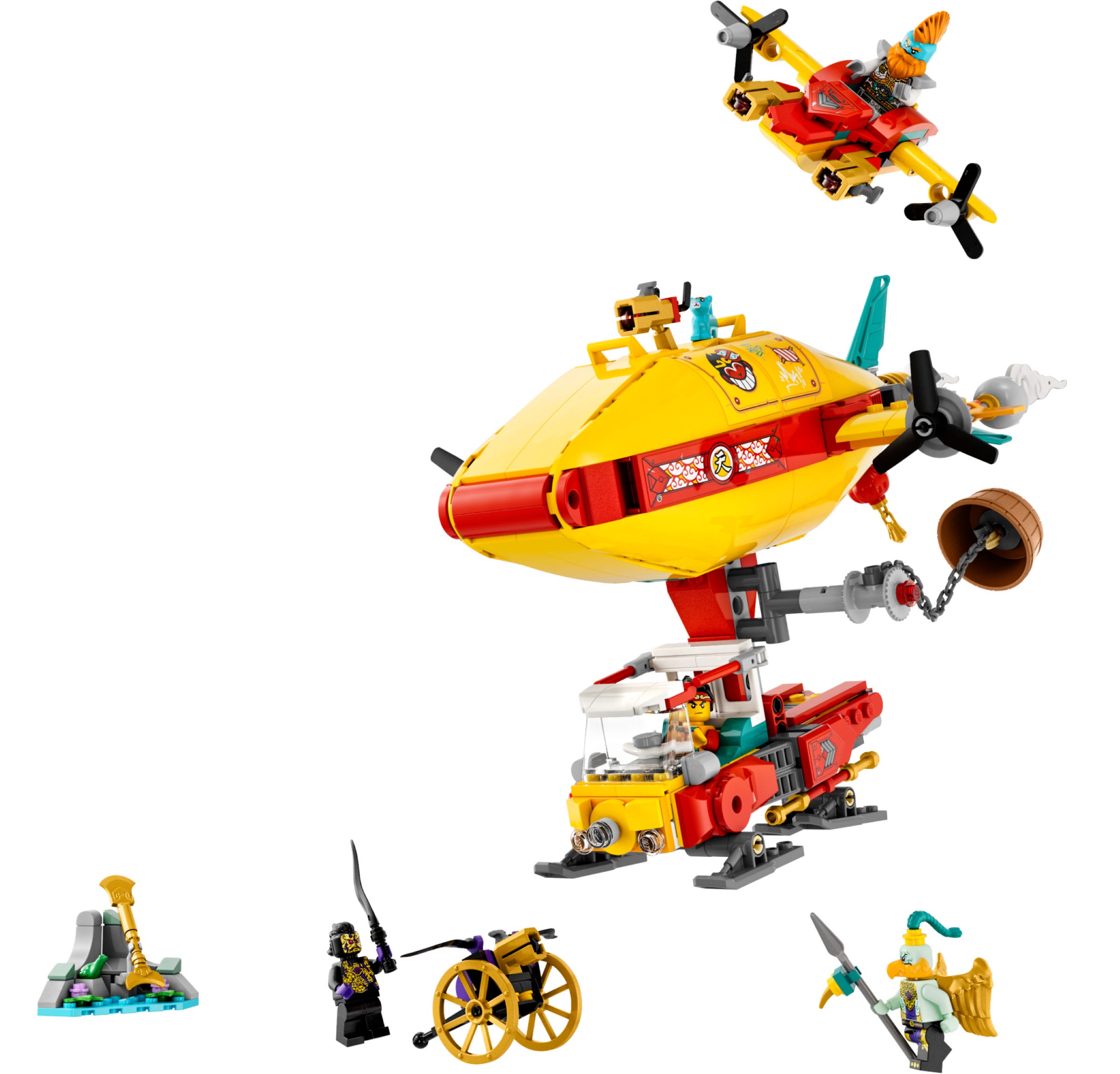 LEGO Monkie Kid™ - Dirigible-Nube de Monkie Kid