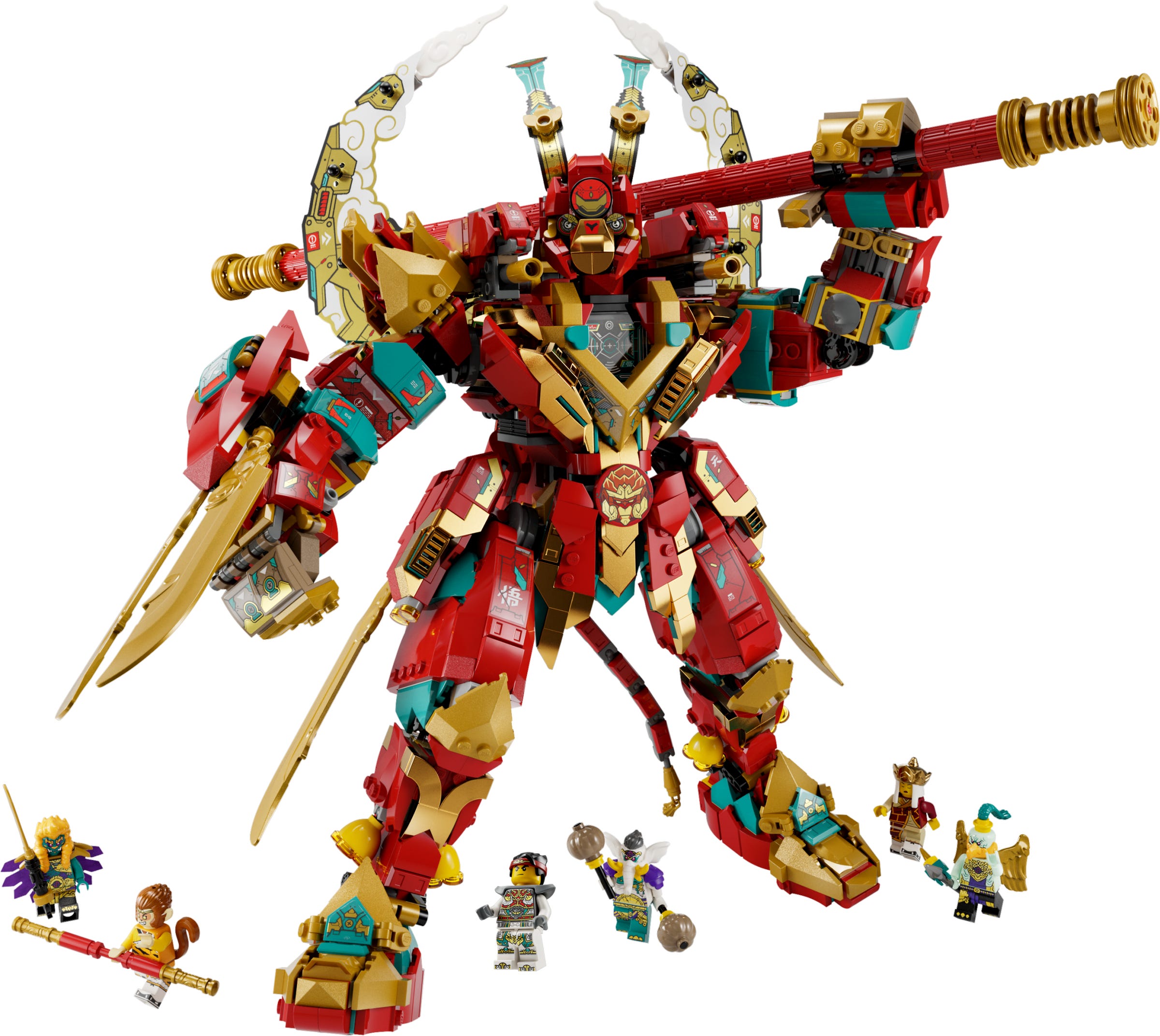LEGO Monkie Kid™ - Meca Ultra de Monkey King