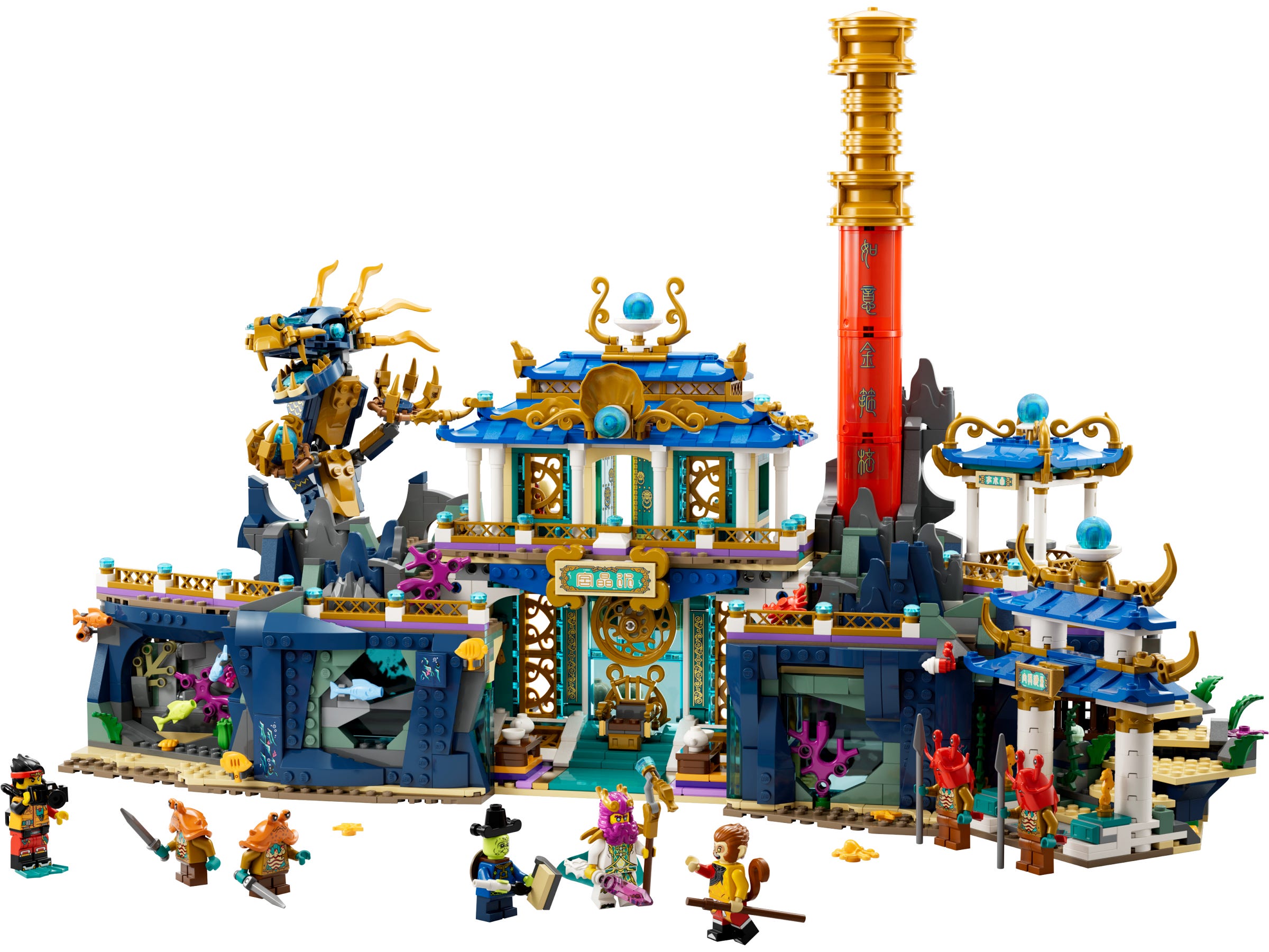 LEGO Monkie Kid™ - Palacio del Dragón del Este