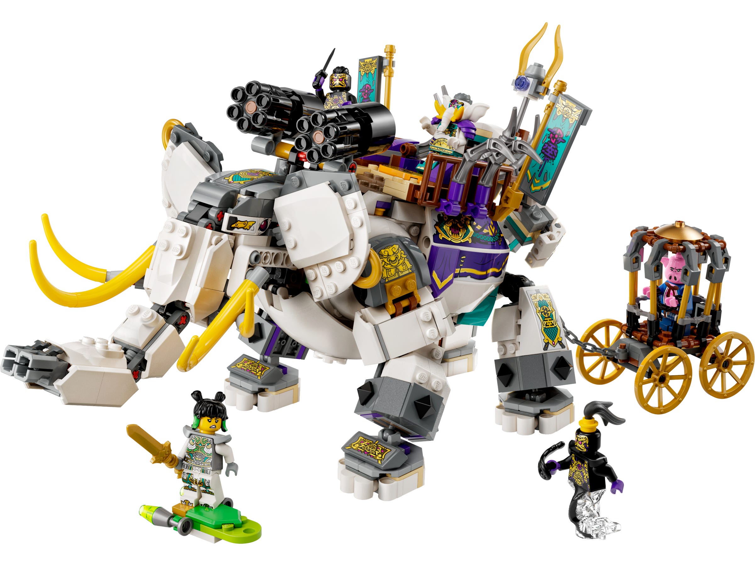 LEGO Monkie Kid™ - Yellow Tusk Elephant