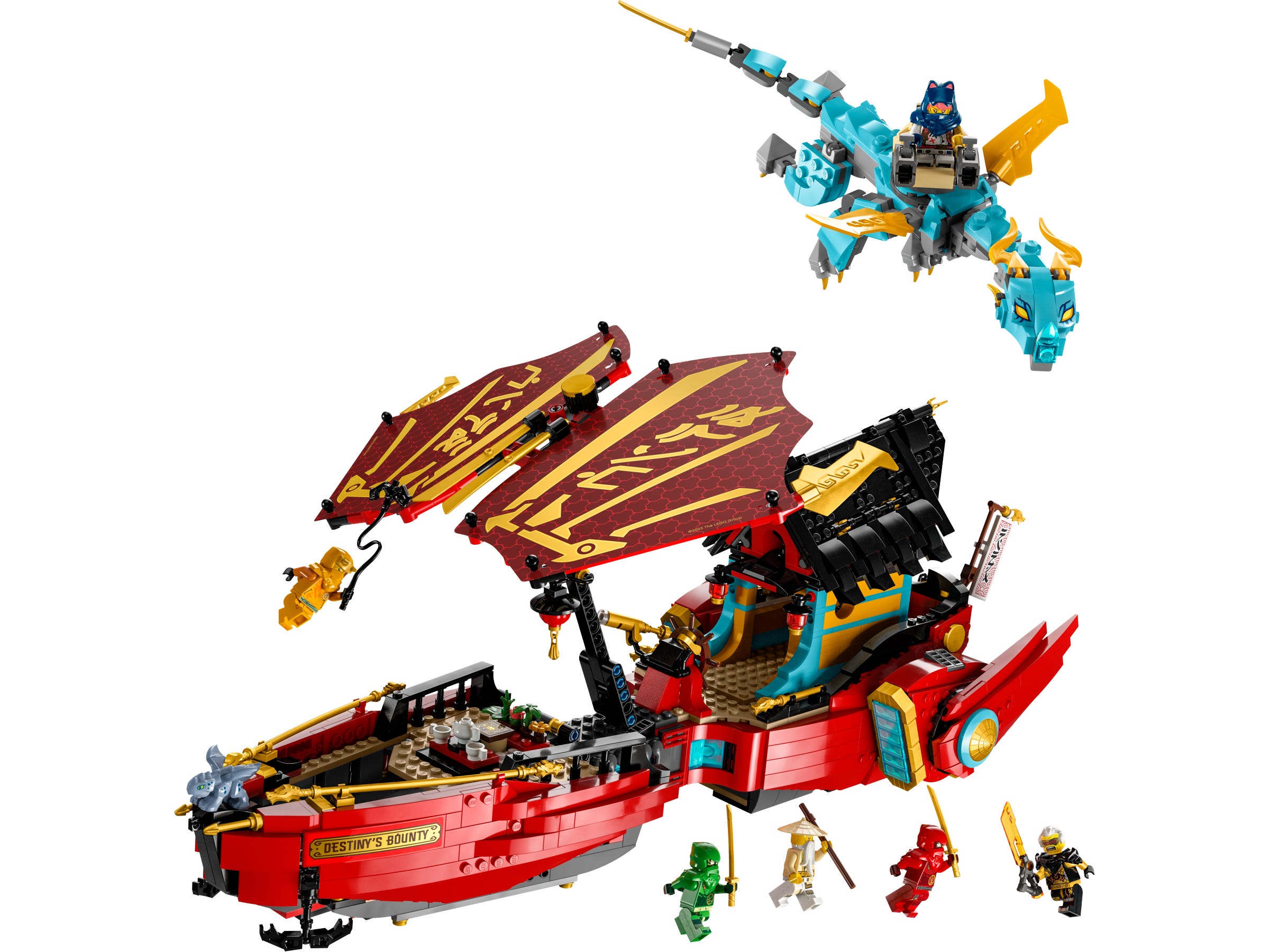LEGO NINJAGO® - Barco de Asalto Ninja: Carrera Contra el Tiempo