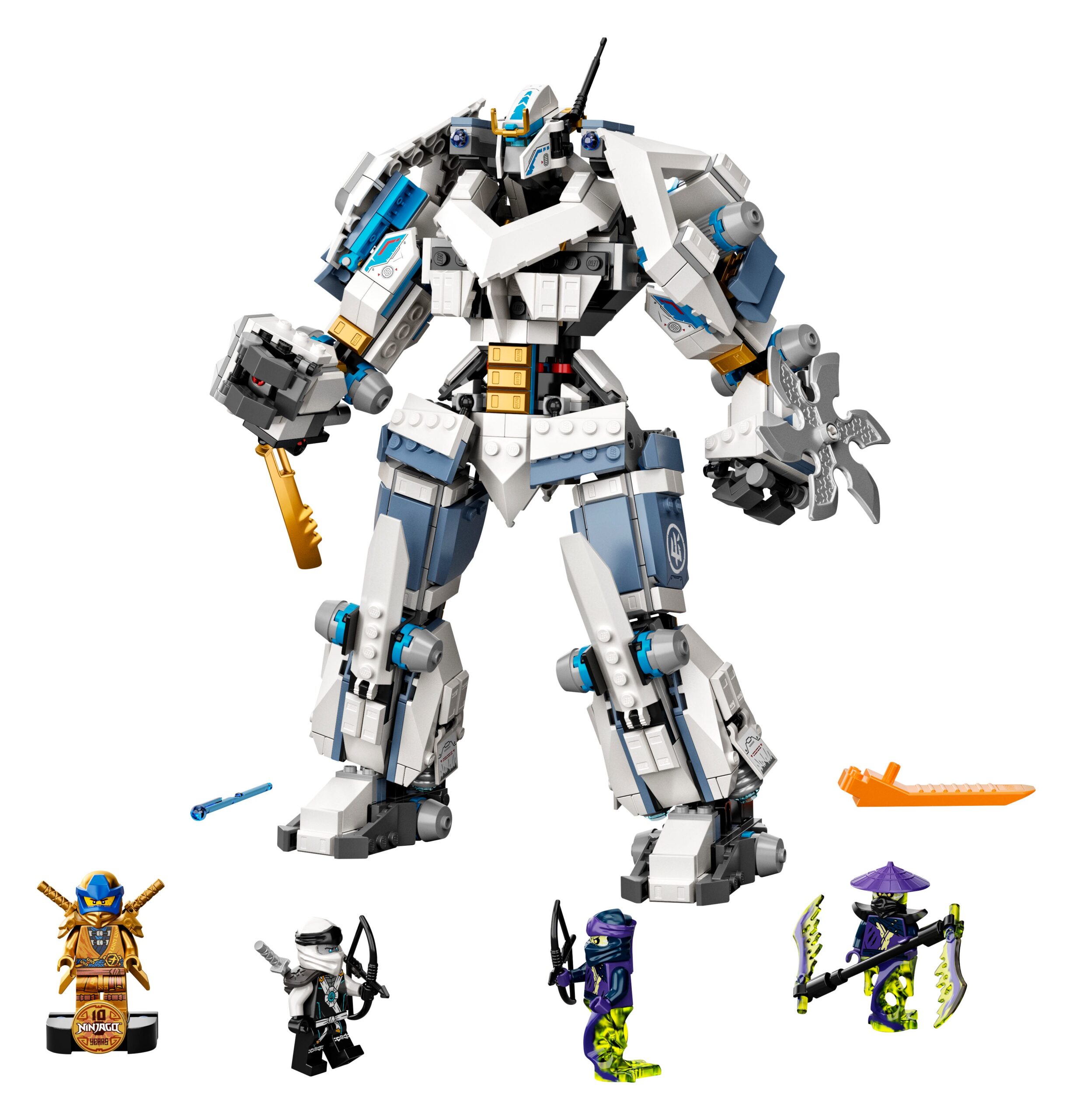 LEGO NINJAGO® - Combate en el Titán Robot de Zane