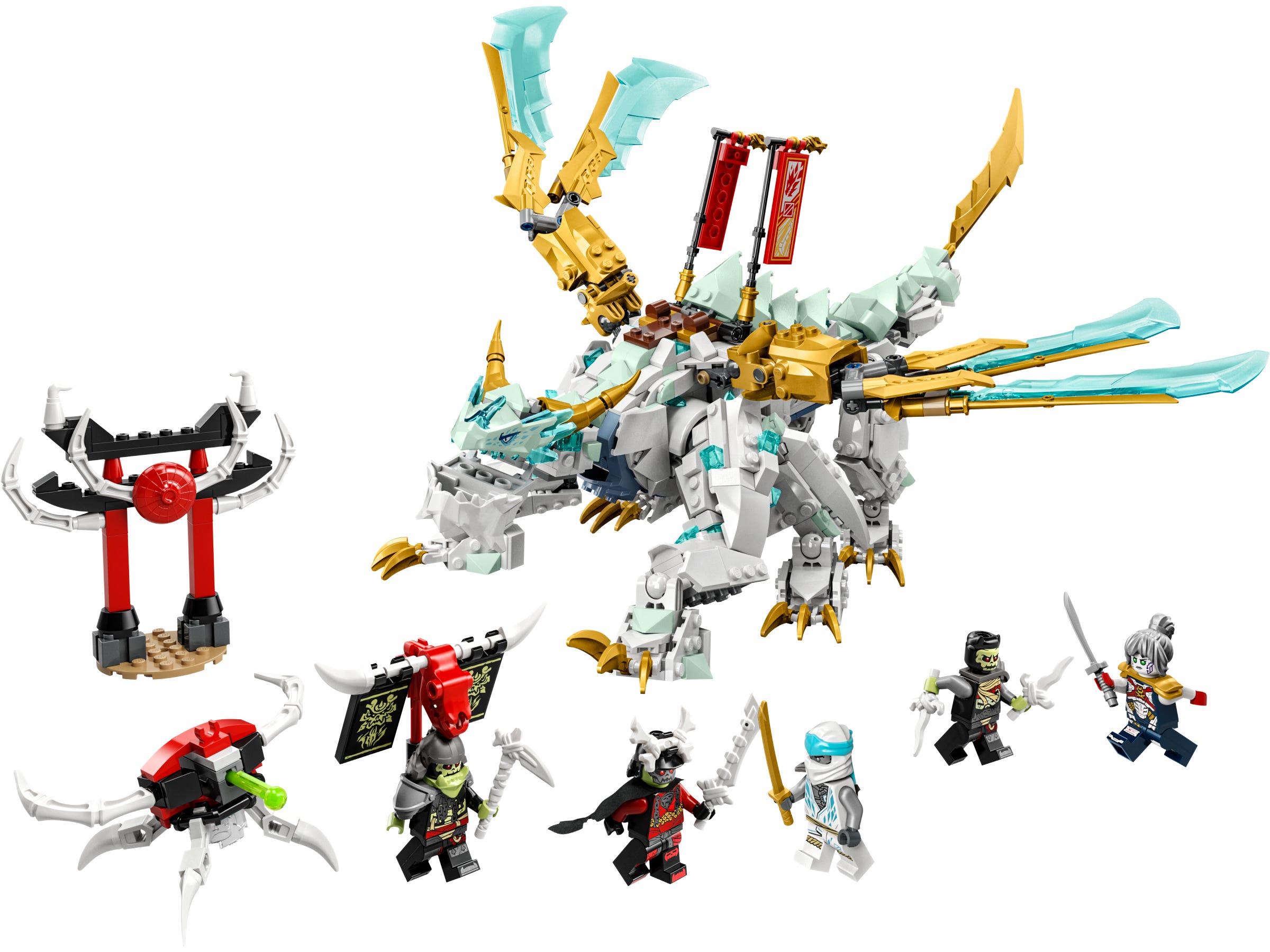 LEGO NINJAGO® - Criatura Dragón de Hielo de Zane