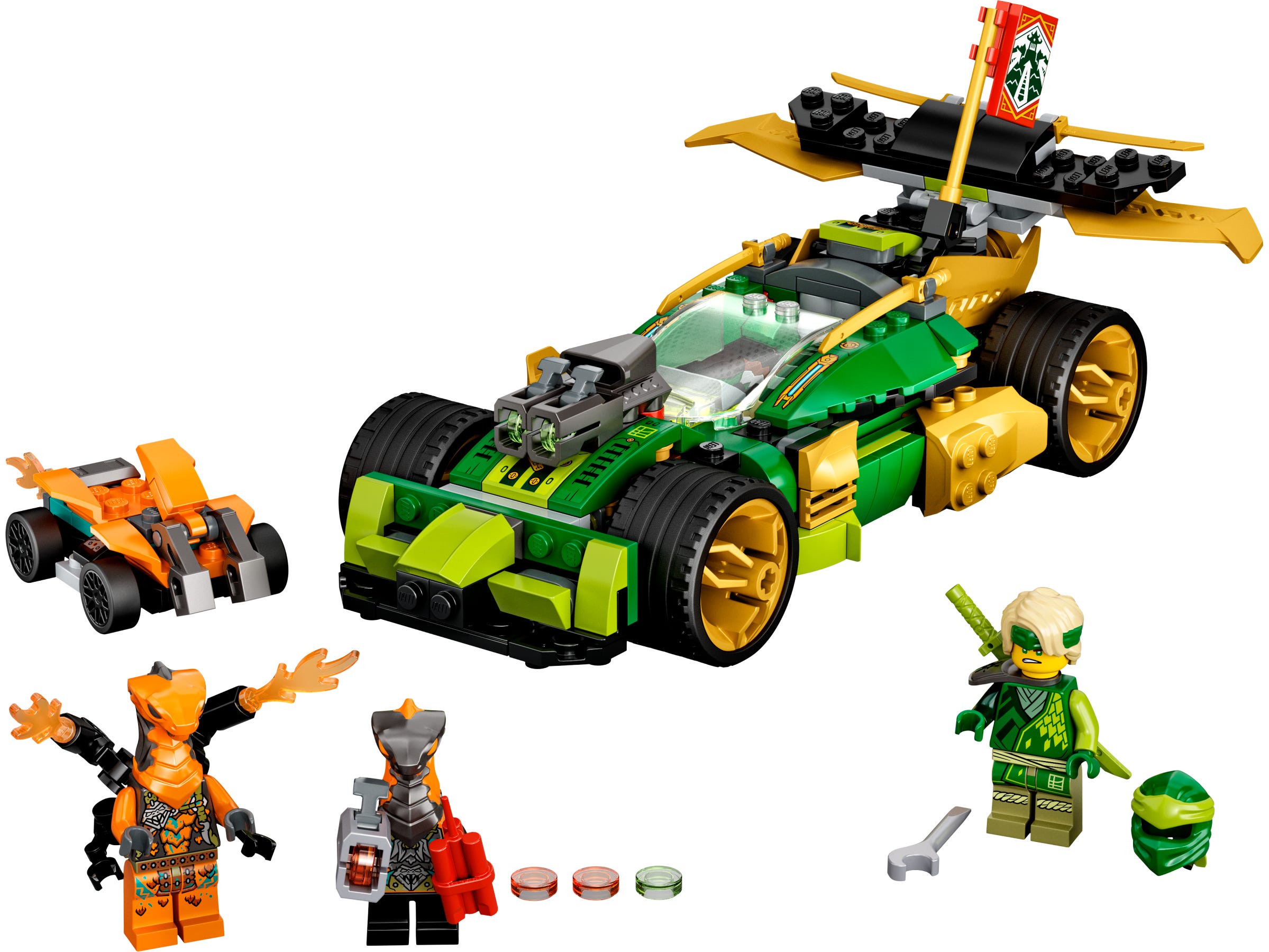 LEGO NINJAGO® - Deportivo EVO de Lloyd