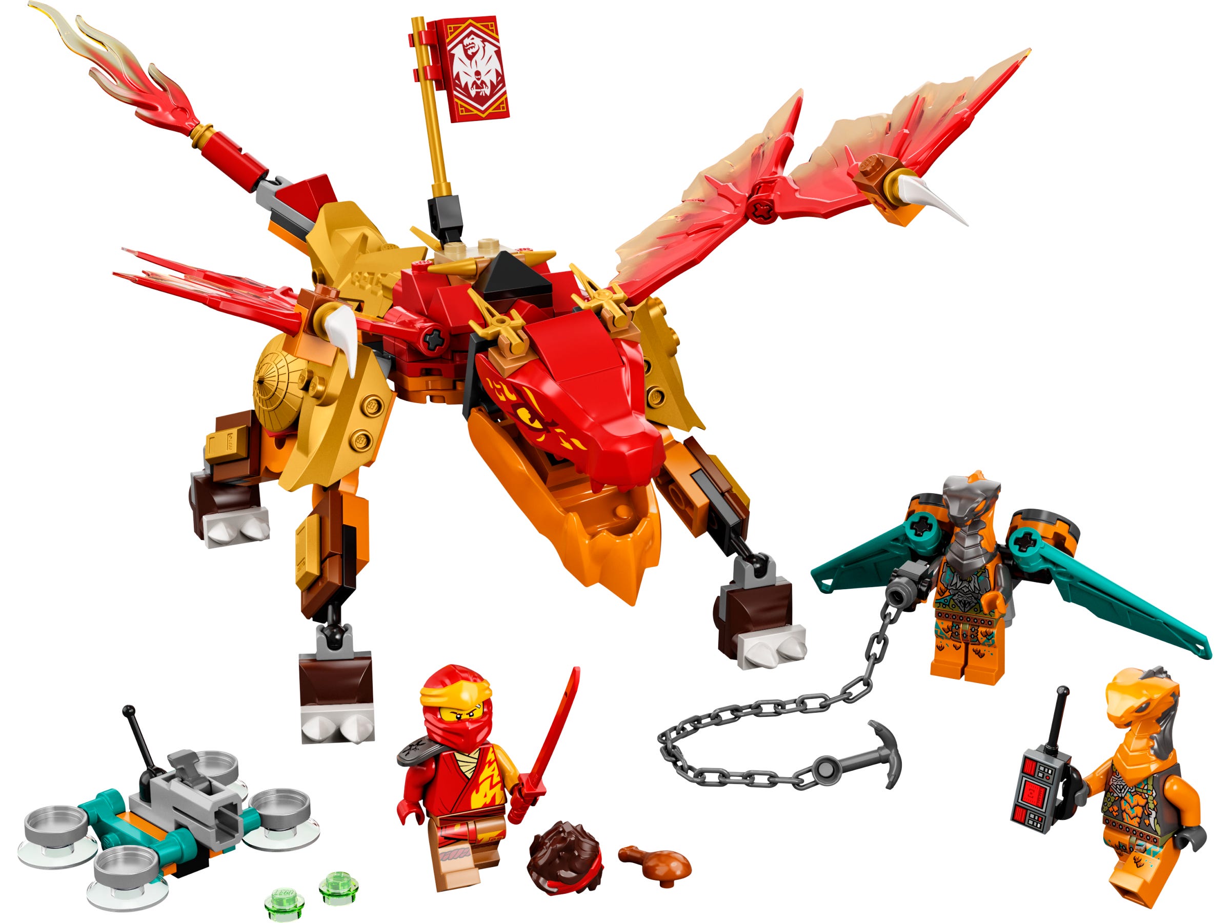 LEGO NINJAGO® - Dragón del Fuego EVO de Kai
