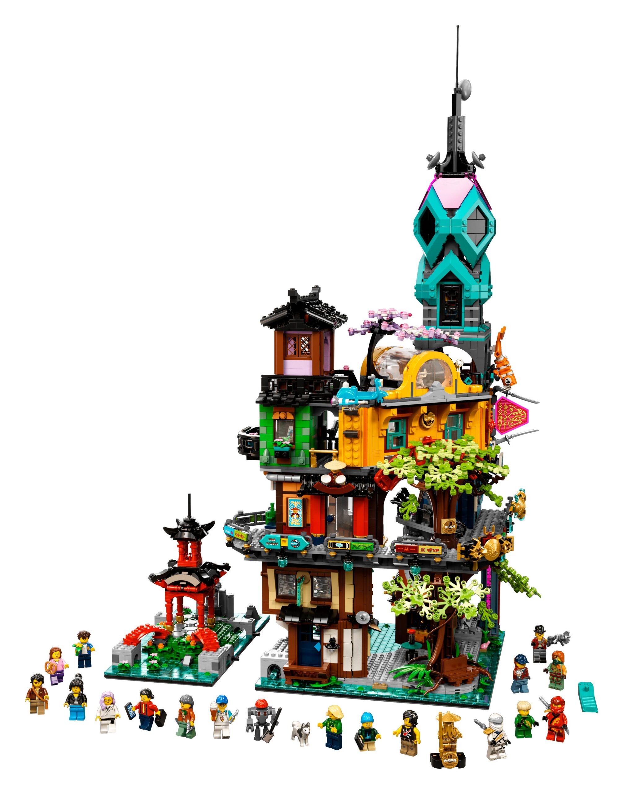 LEGO NINJAGO® - Jardines de la Ciudad de NINJAGO®