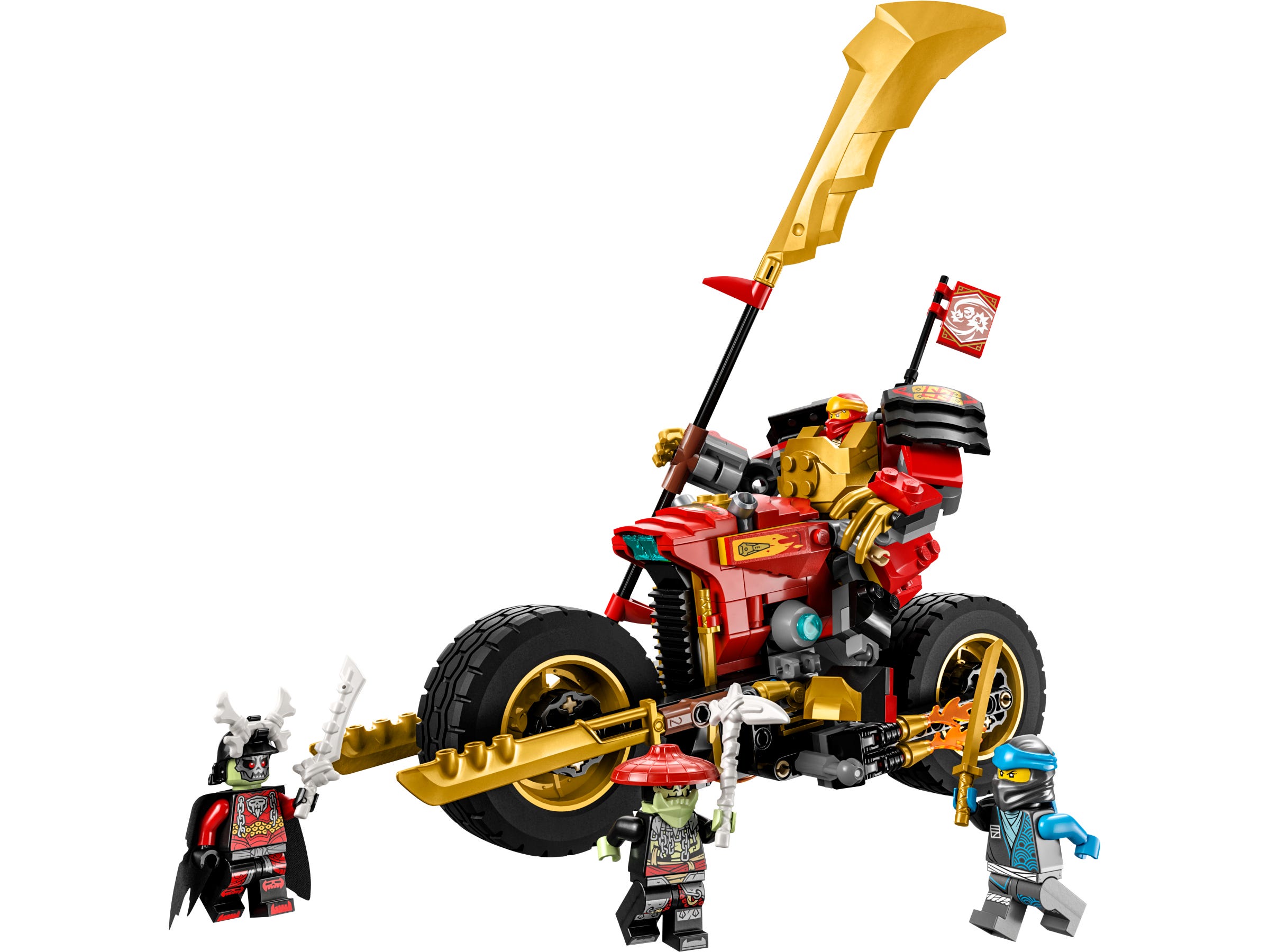 LEGO NINJAGO® - Moto-Meca EVO de Kai