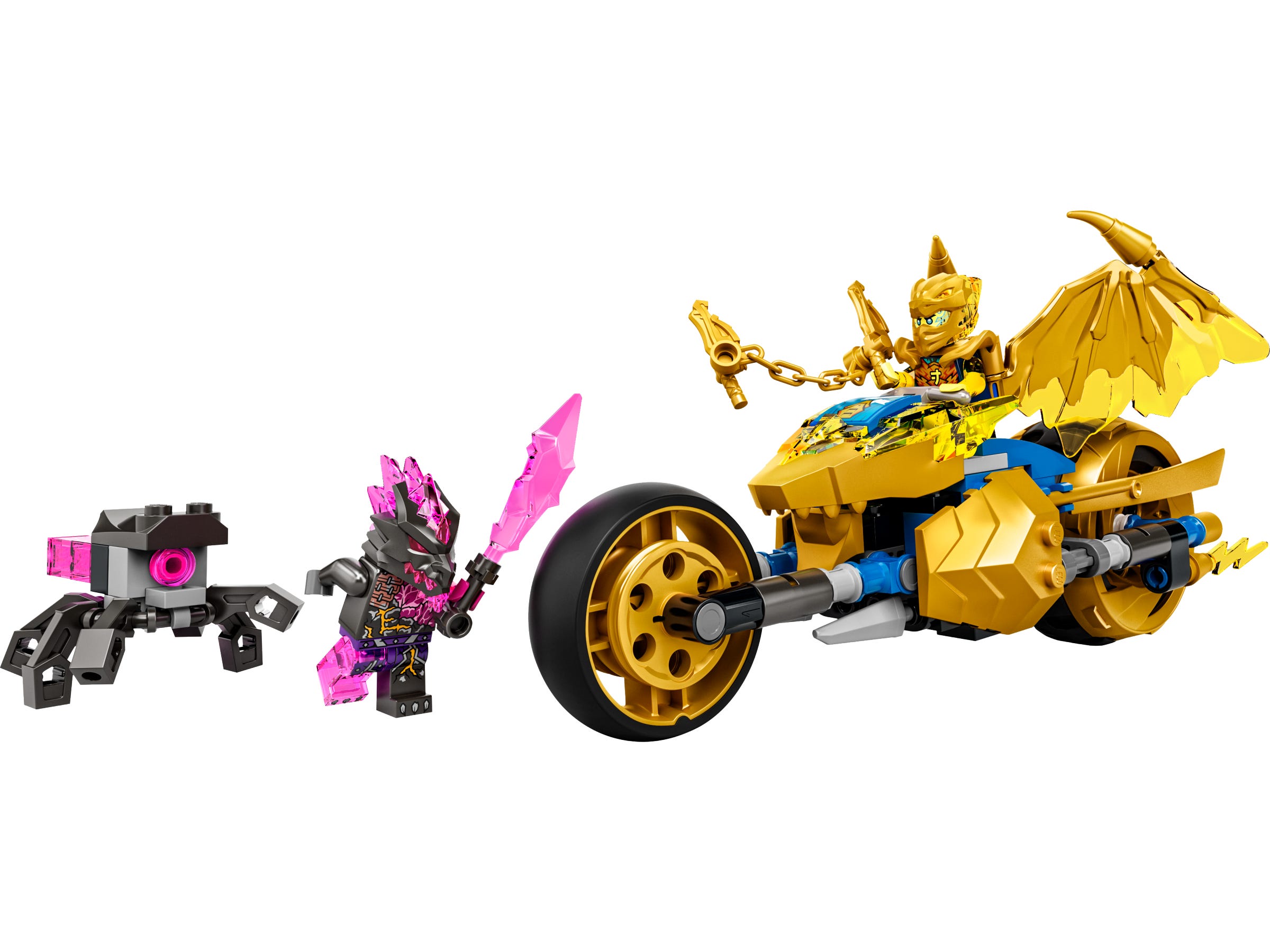 LEGO NINJAGO® - Moto del Dragón Dorado de Jay