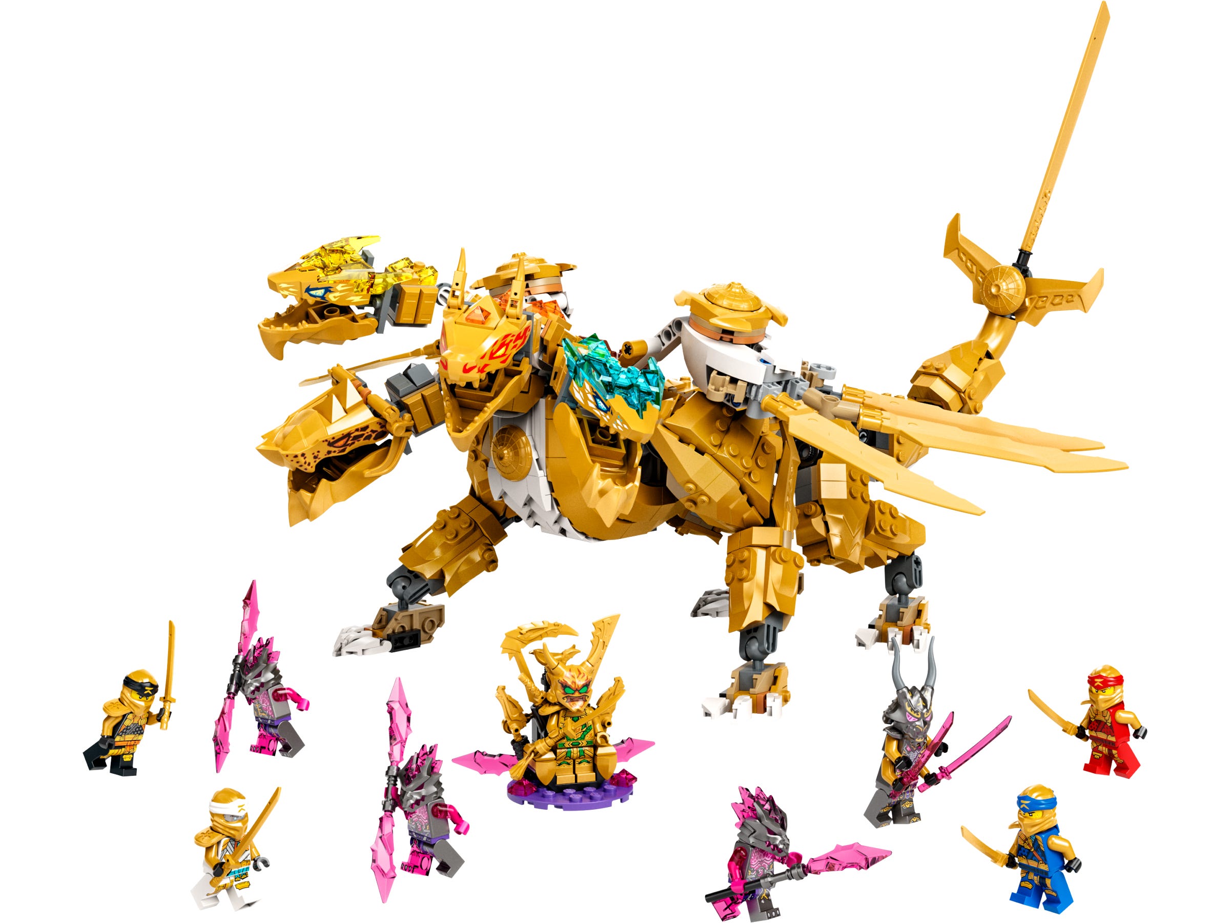 LEGO NINJAGO® - Ultradragón Dorado de Lloyd