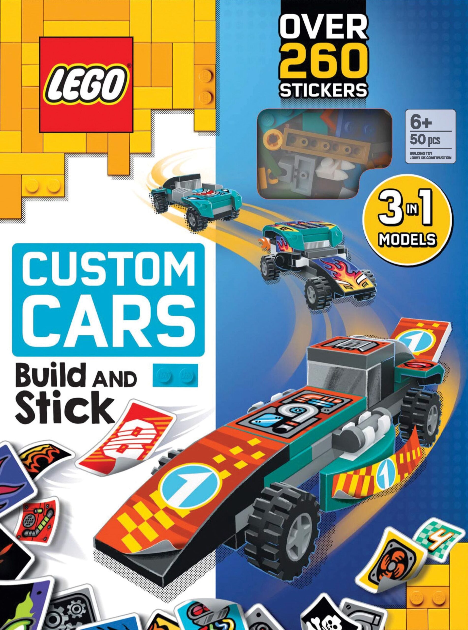 LEGO Otros - Build and Stick: Custom Cars
