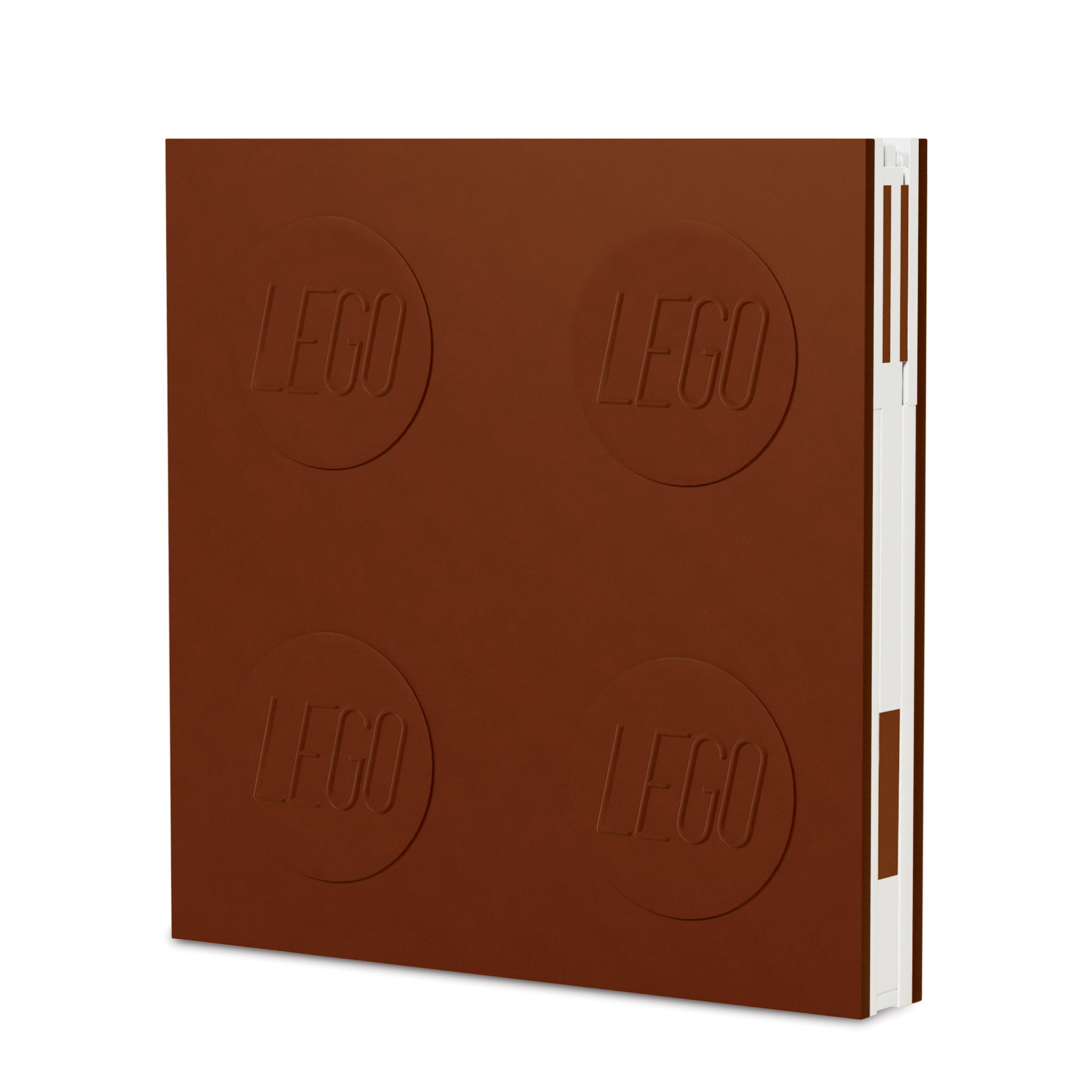 LEGO Otros - Cuaderno con Bolígrafo de Gel (castaño)