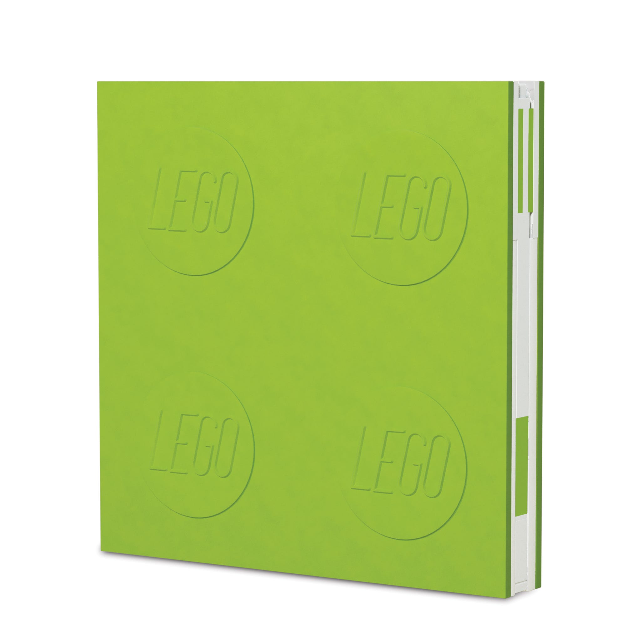 LEGO Otros - Cuaderno con Bolígrafo de Gel (lima)