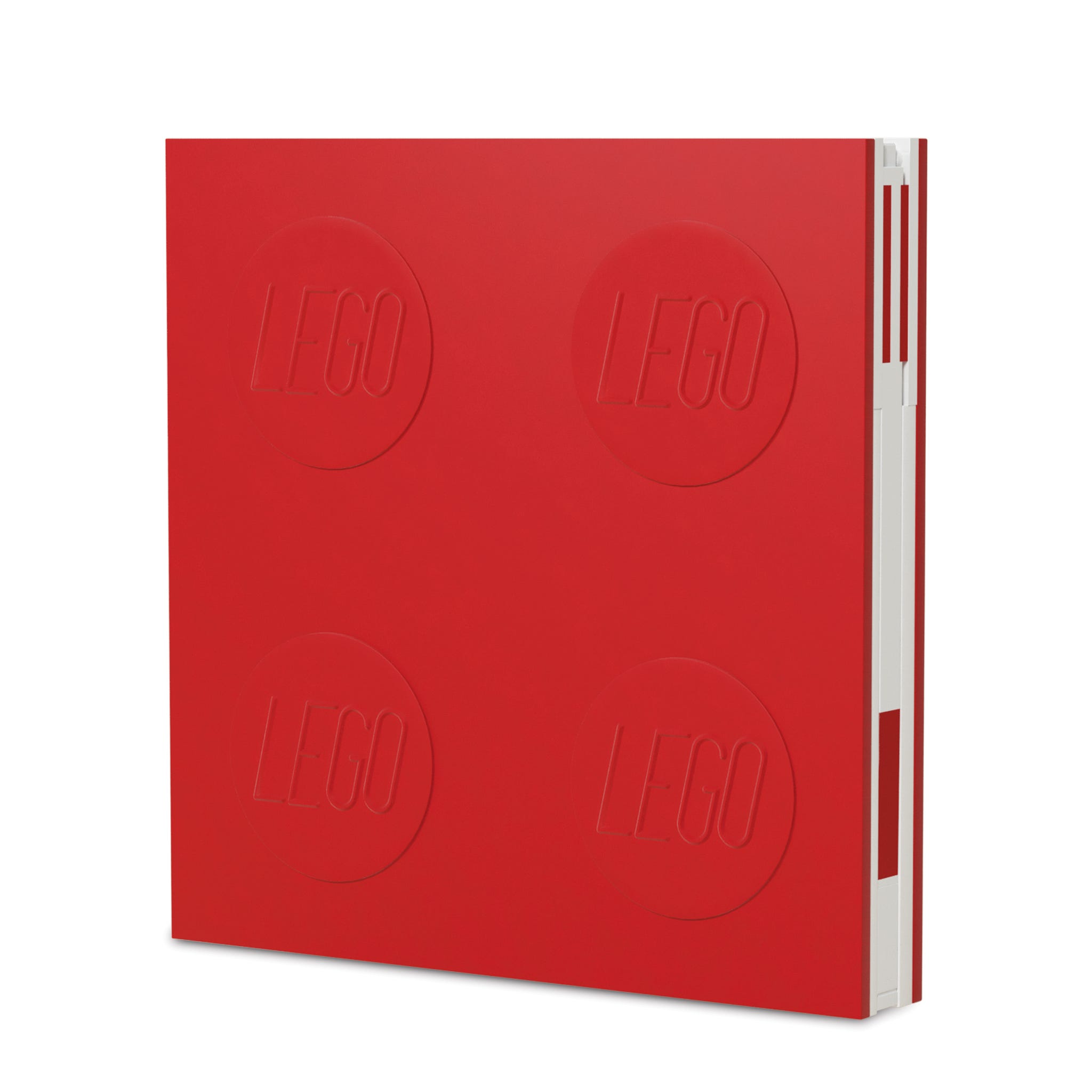 LEGO Otros - Cuaderno con Bolígrafo de Gel (rojo)