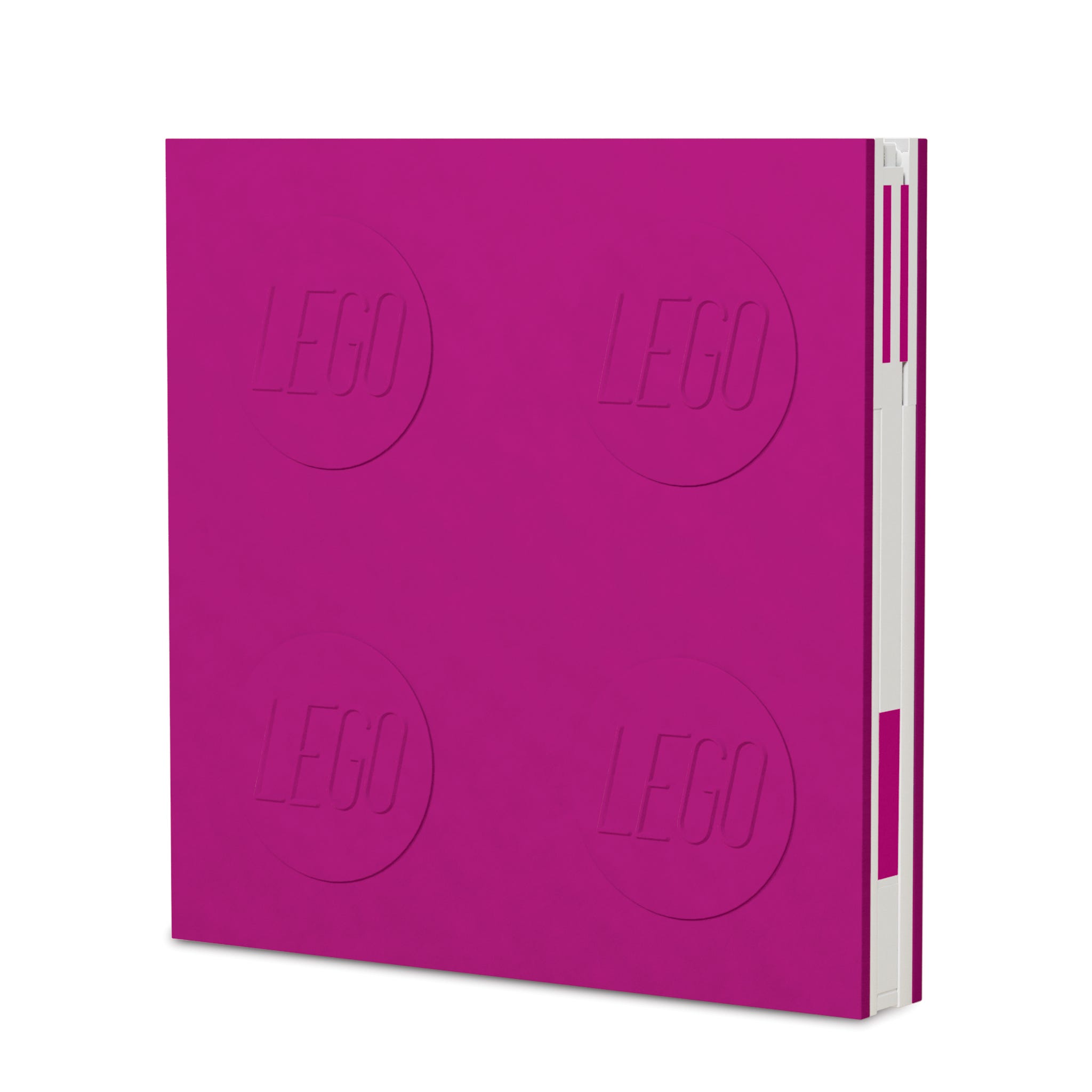 LEGO Otros - Cuaderno con Bolígrafo de Gel (violeta)
