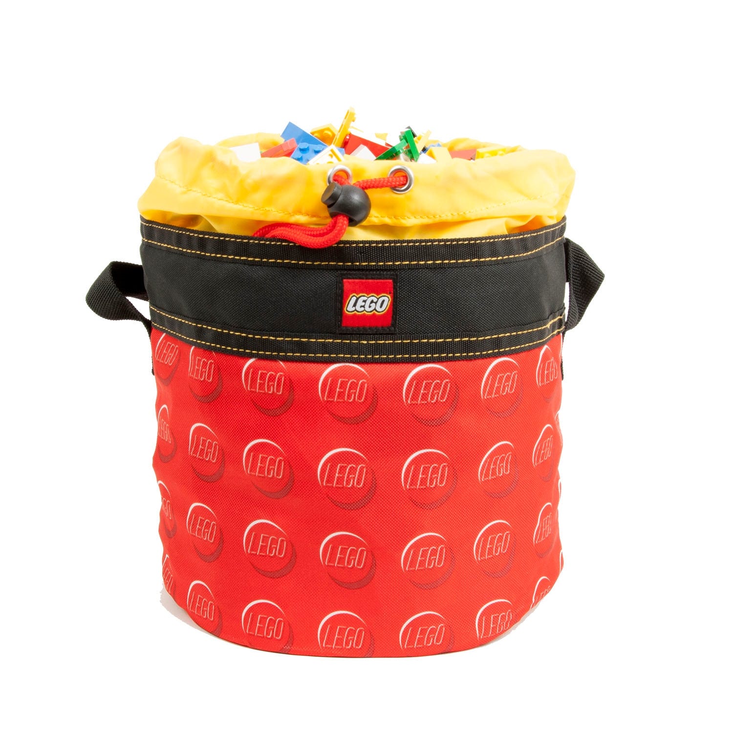 LEGO Otros - Cubo de Tela con Asa (rojo)