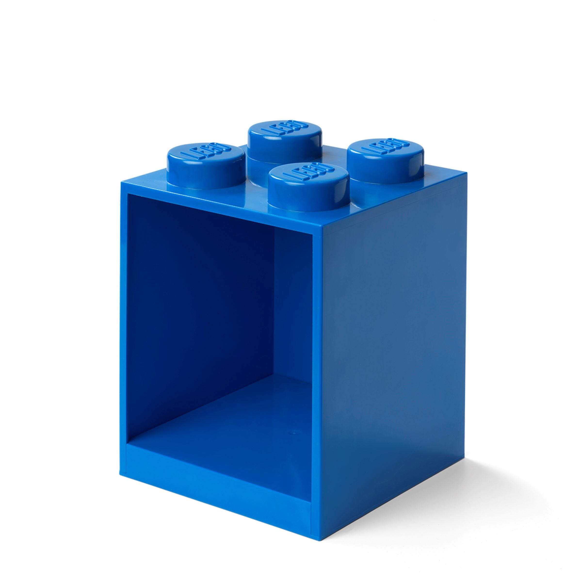 LEGO Otros - Ladrillo-Estantería de 4 Espigas (azul)